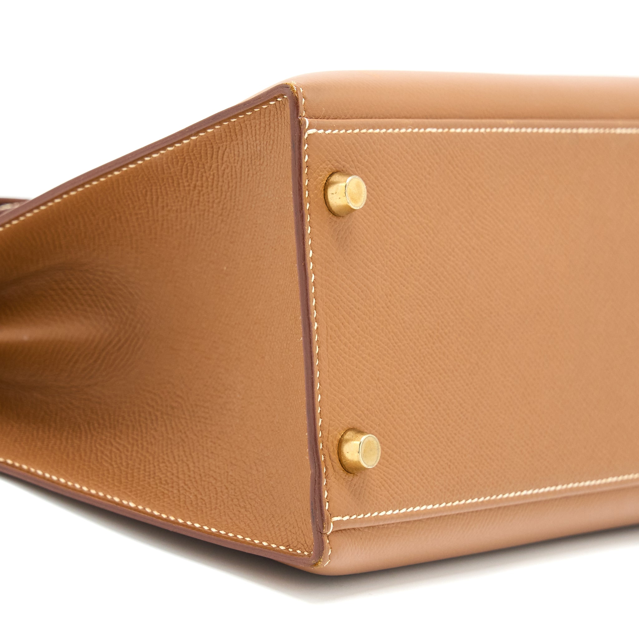 HERMES KELLY 32 SELLIER EPSOM GOLD GHW