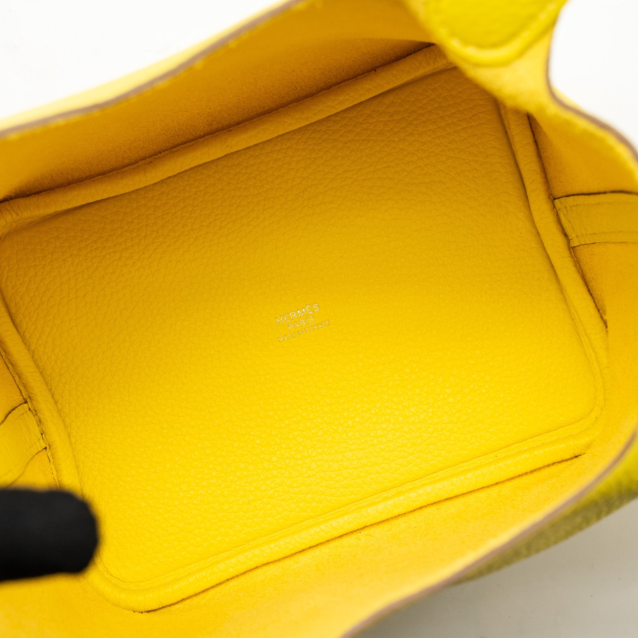HERMES PICOTIN 18 LOCK BAG CLEMENCE 9R LIME SHW