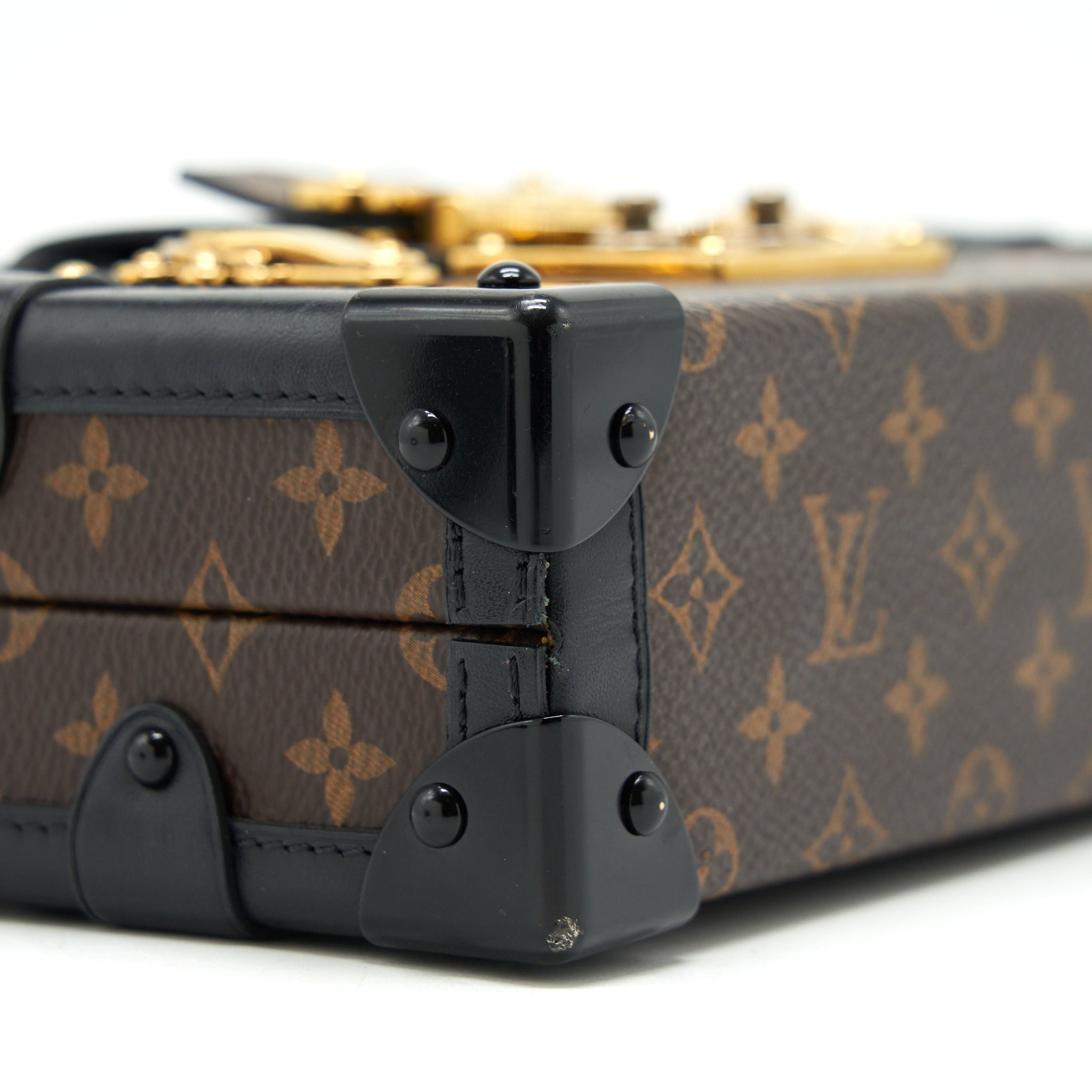 LOUIS VUITTON PETITE MALLE MONOGRAM CANVAS GHW
