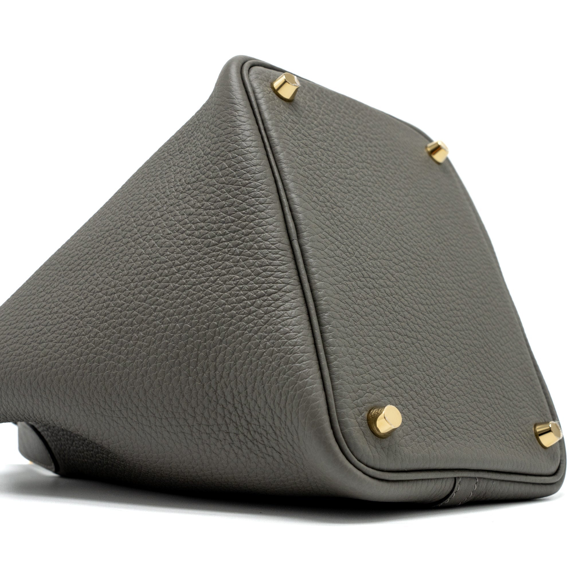 HERMES PICOTIN 18 CLEMENCE GRIS MEYER GHW