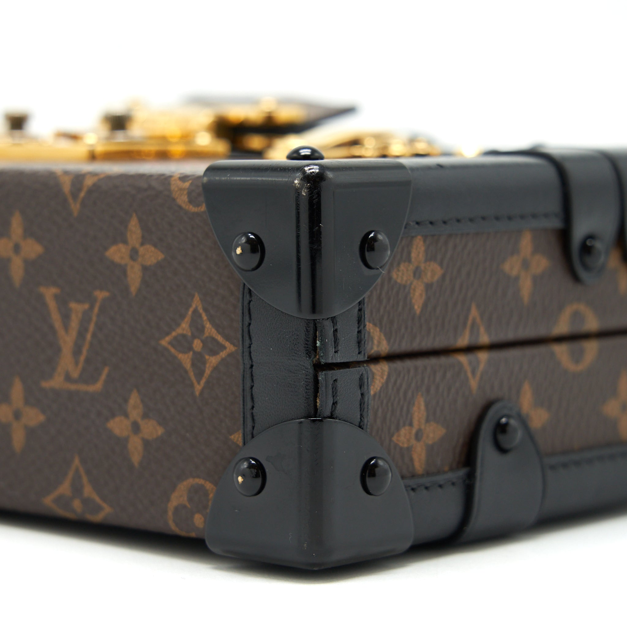LOUIS VUITTON PETITE MALLE MONOGRAM CANVAS GHW