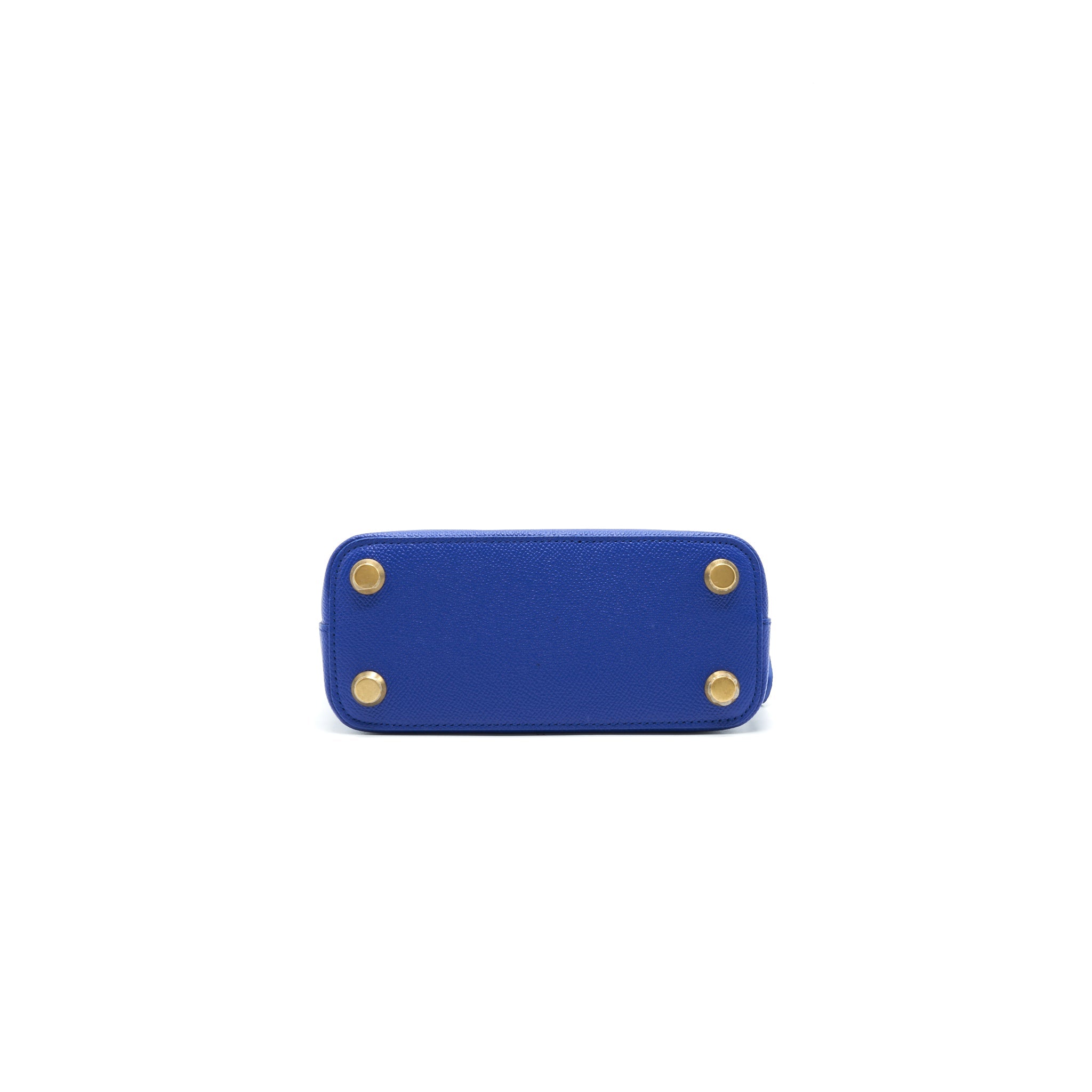 BALENIAGA VILLA TOP HANDLE BAG XXS BLUE