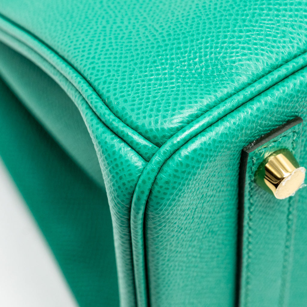 HERMES BIRKIN 30 EPSOM VERT JADE GHW