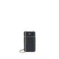 CHANEL VANITY PHONE HOLDER WITH CHAIN CAVIAR BLACK LGHW