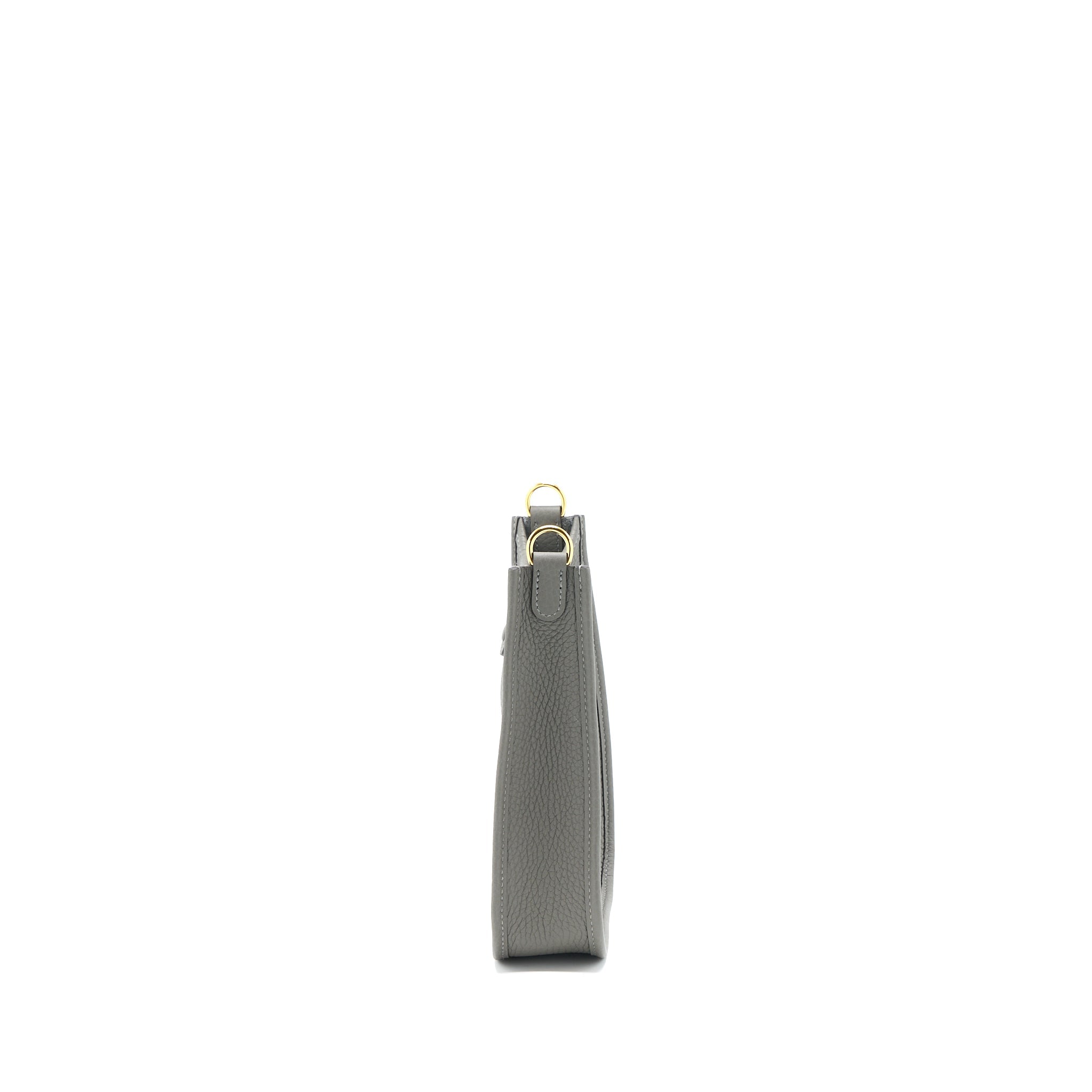 HERMES MINI EVELYN CLEMENCE GRIS MEYER GHW