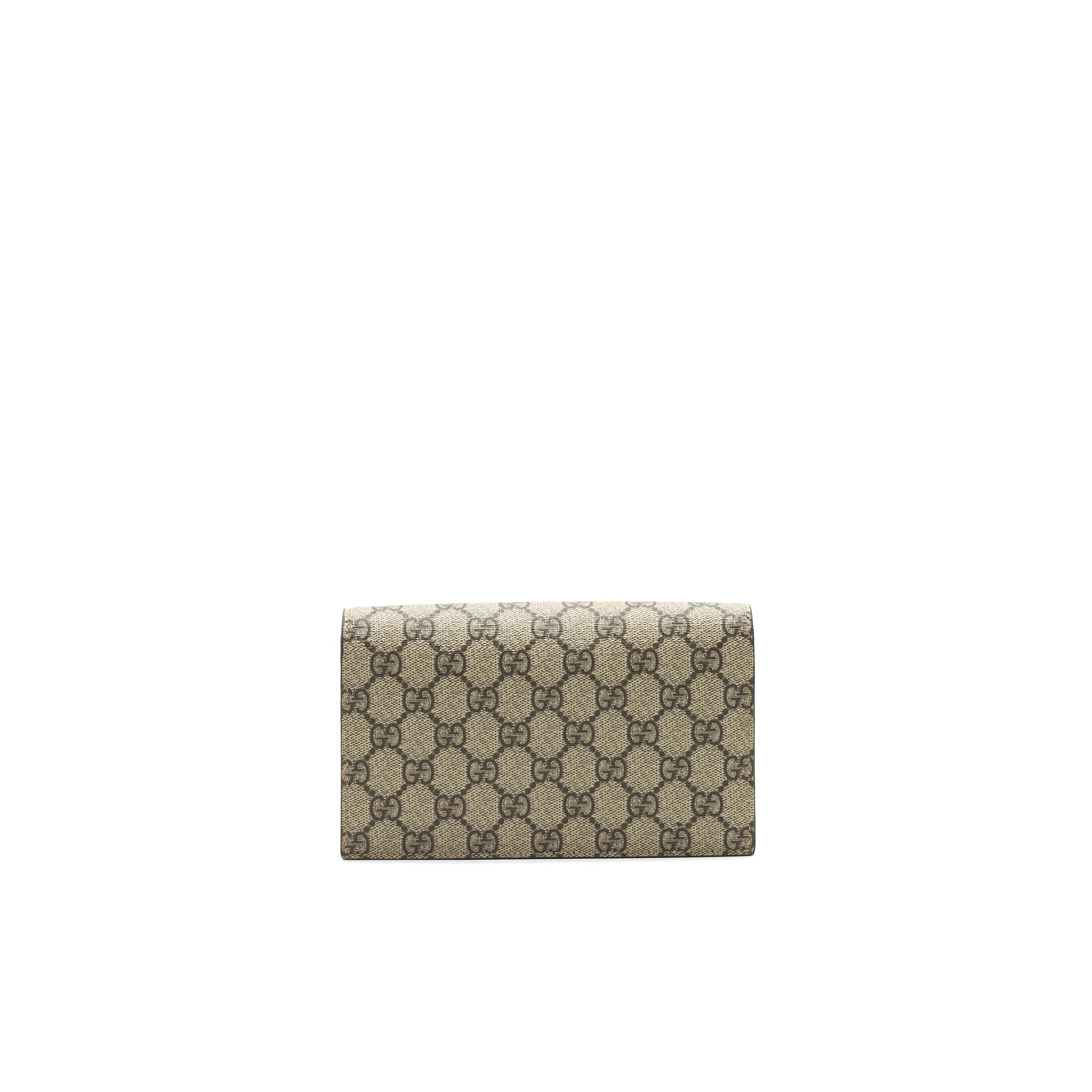 GUCCI WALLET ON CHAIN SUPREME CANVAS LIMITED EDITION