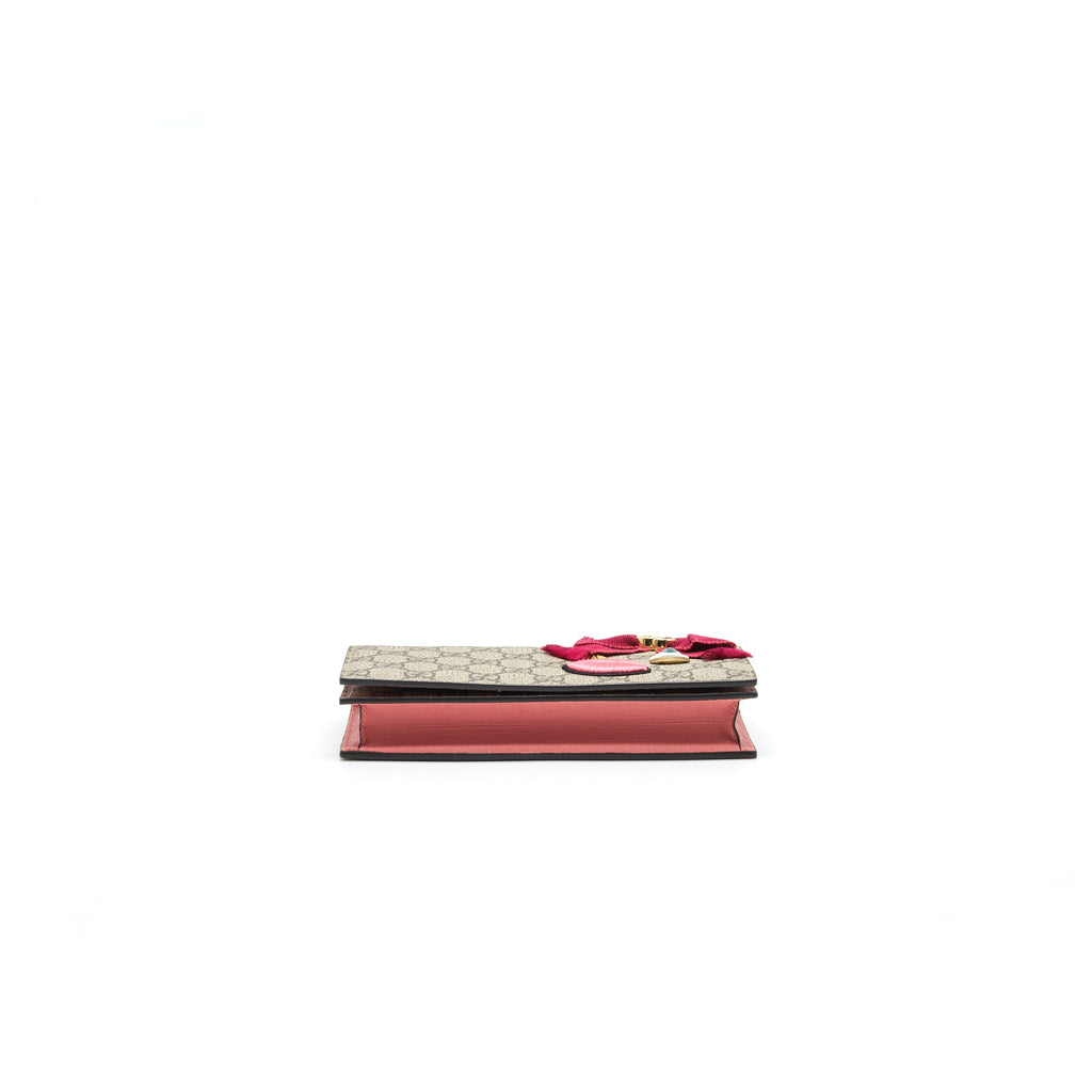 GUCCI WALLET ON CHAIN SUPREME CANVAS LIMITED EDITION