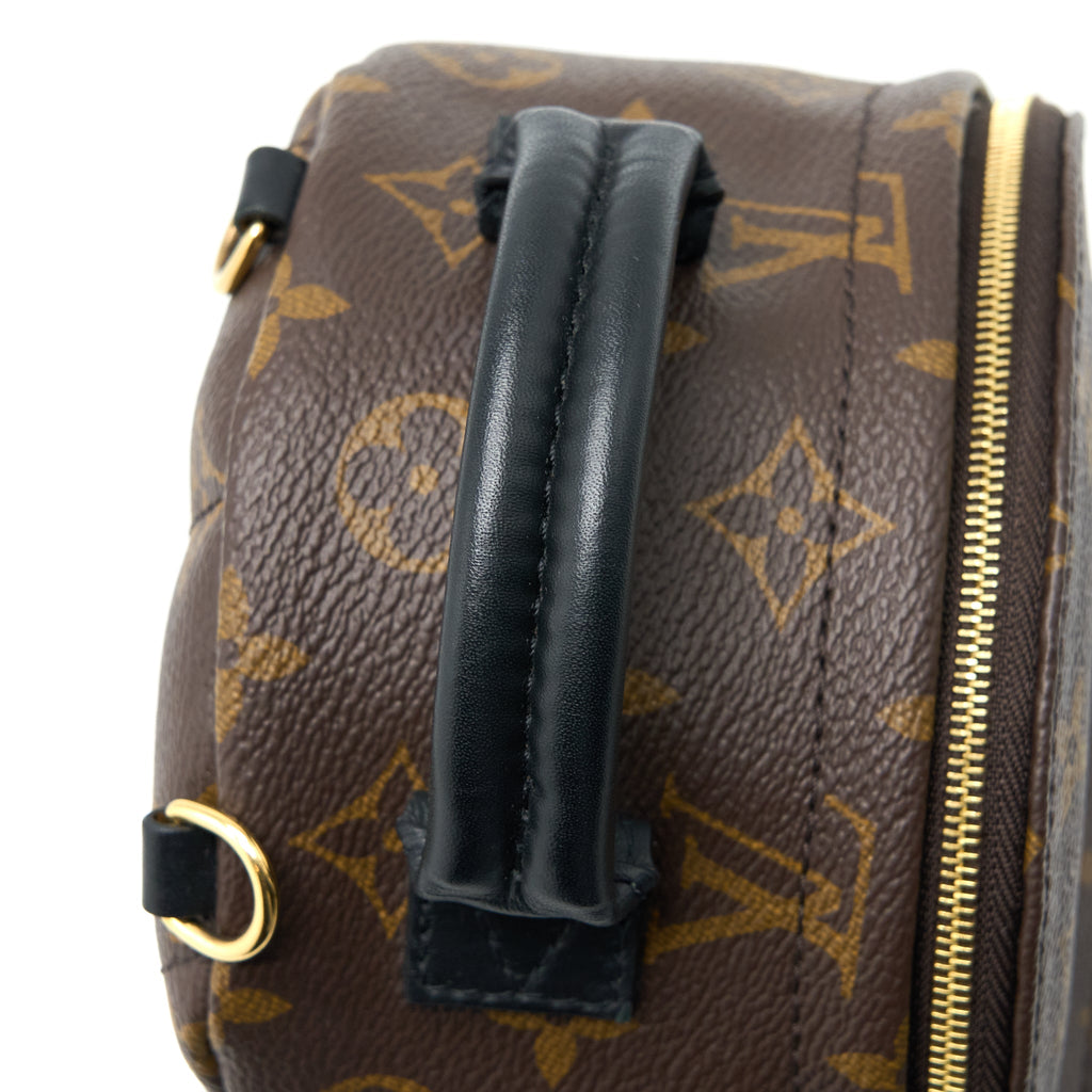 LOUIS VUITTON MINI PALM SPRING BACKPACK MONOGRAM CANVAS GHW (NEW VERSION)