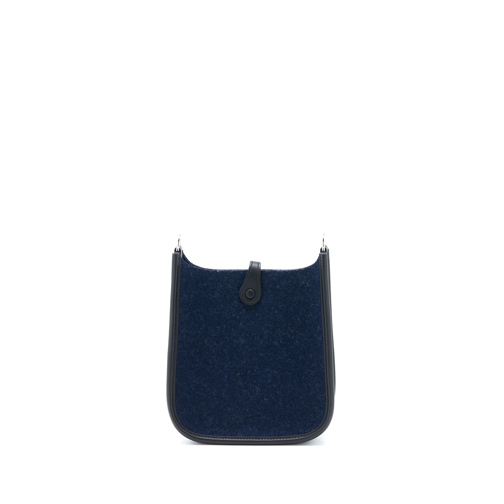 HERMES MINI EVELYNE FEUTRE/SWIFT BLUE NUIT/BLACK SHW