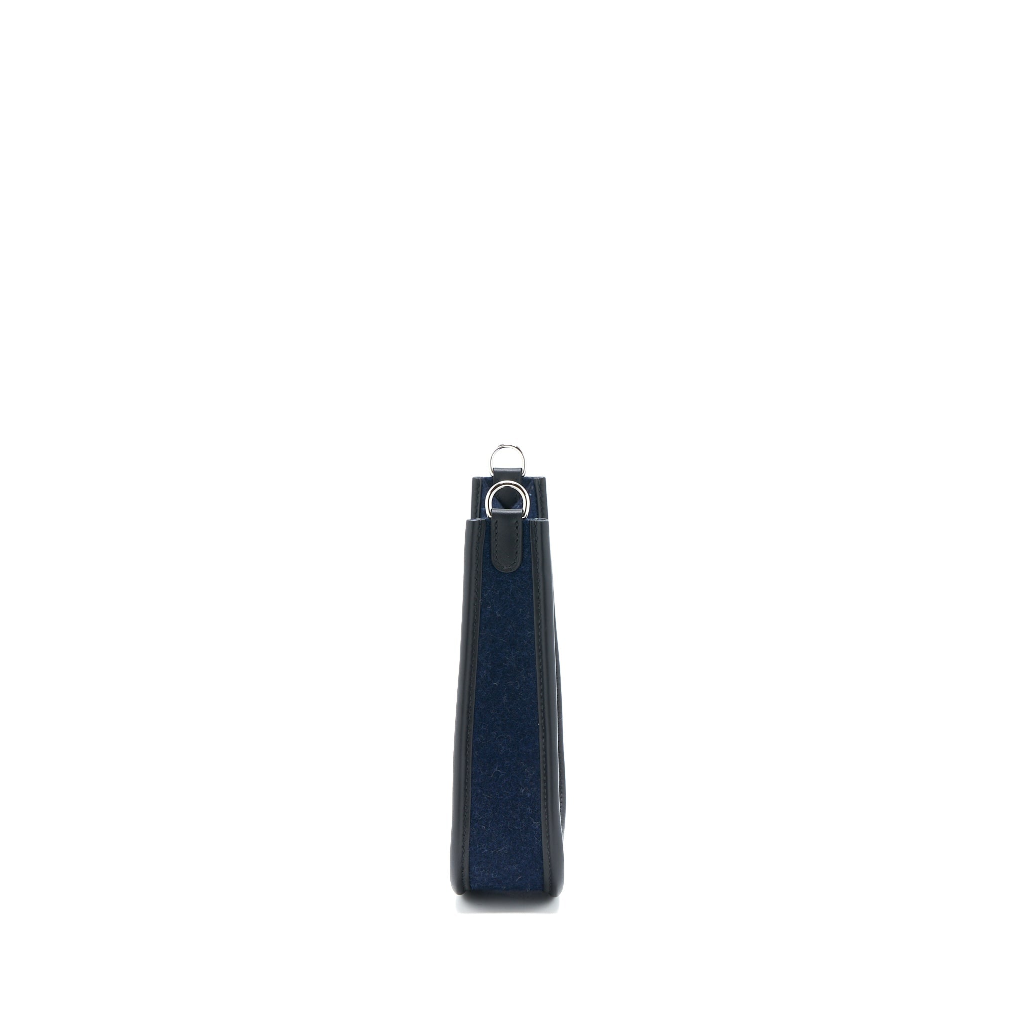 HERMES MINI EVELYNE FEUTRE/SWIFT BLUE NUIT/BLACK SHW