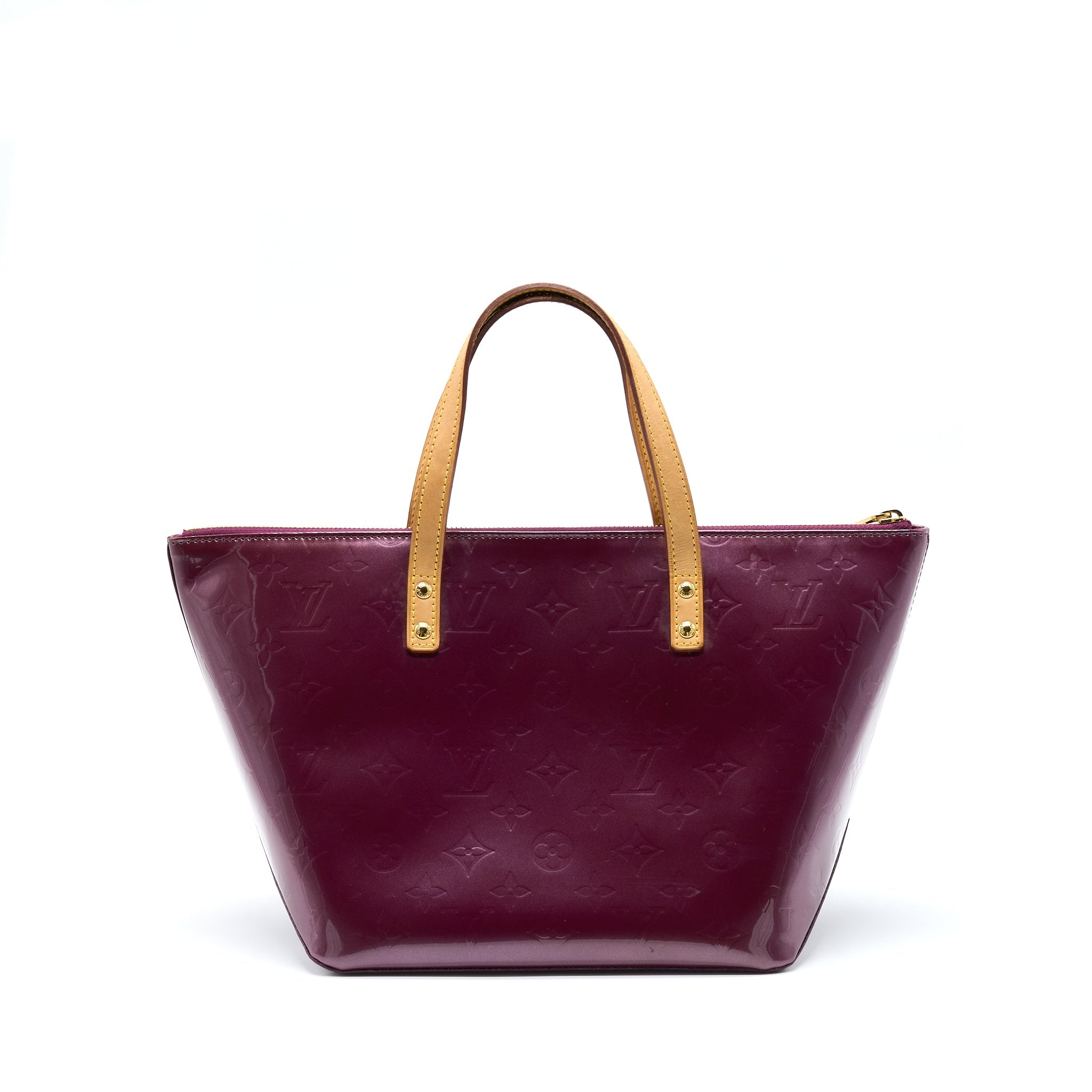 LOUIS VUITTON BELLEVUE PM MONOGRAM VERNIS VIOLETTE GHW