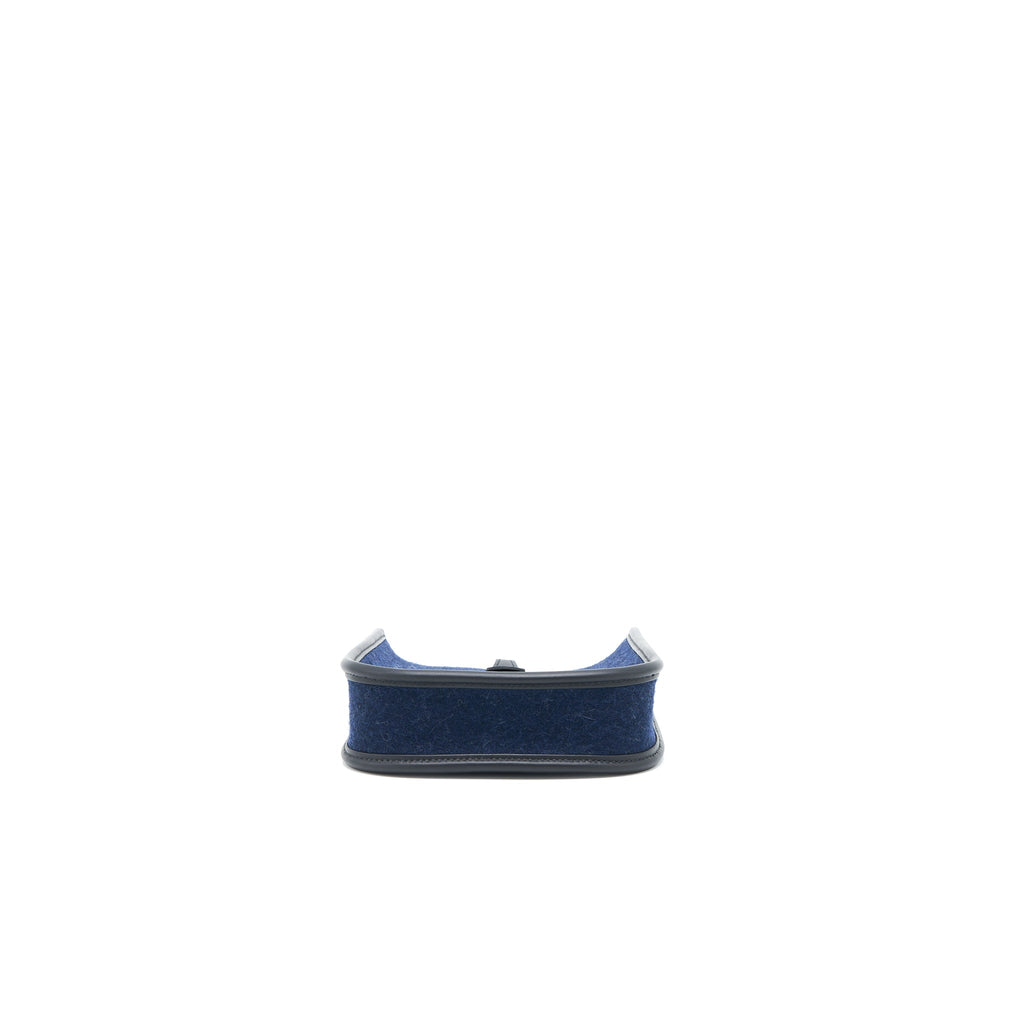 HERMES MINI EVELYNE FEUTRE/SWIFT BLUE NUIT/BLACK SHW
