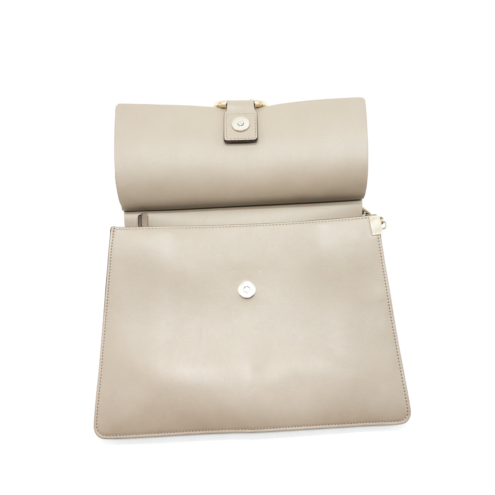 CHLOE FAYE BAG GREY SHW