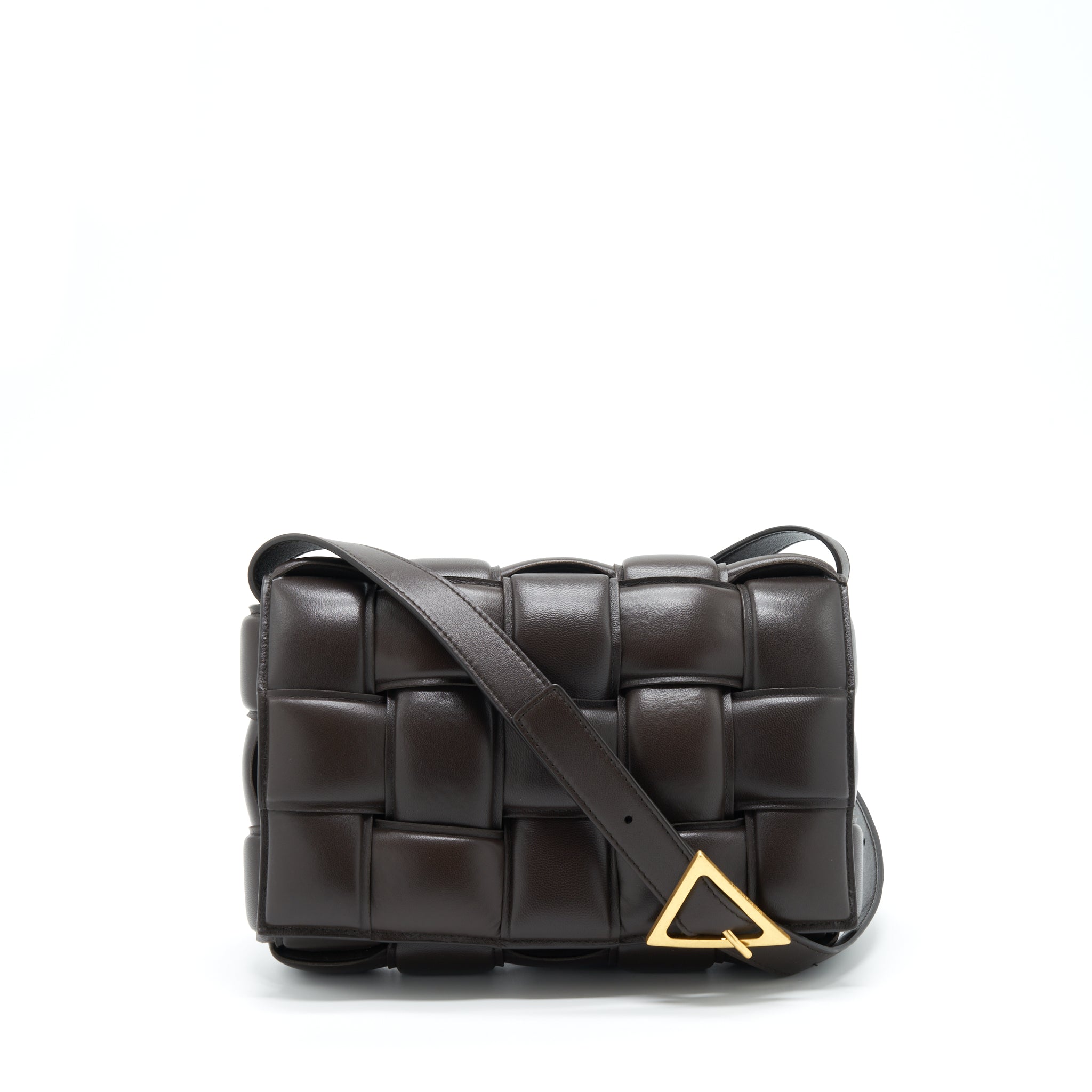 BOTTEGA VENETA PADDED CASSETTE BAG LAMBSKIN FONDANT GHW