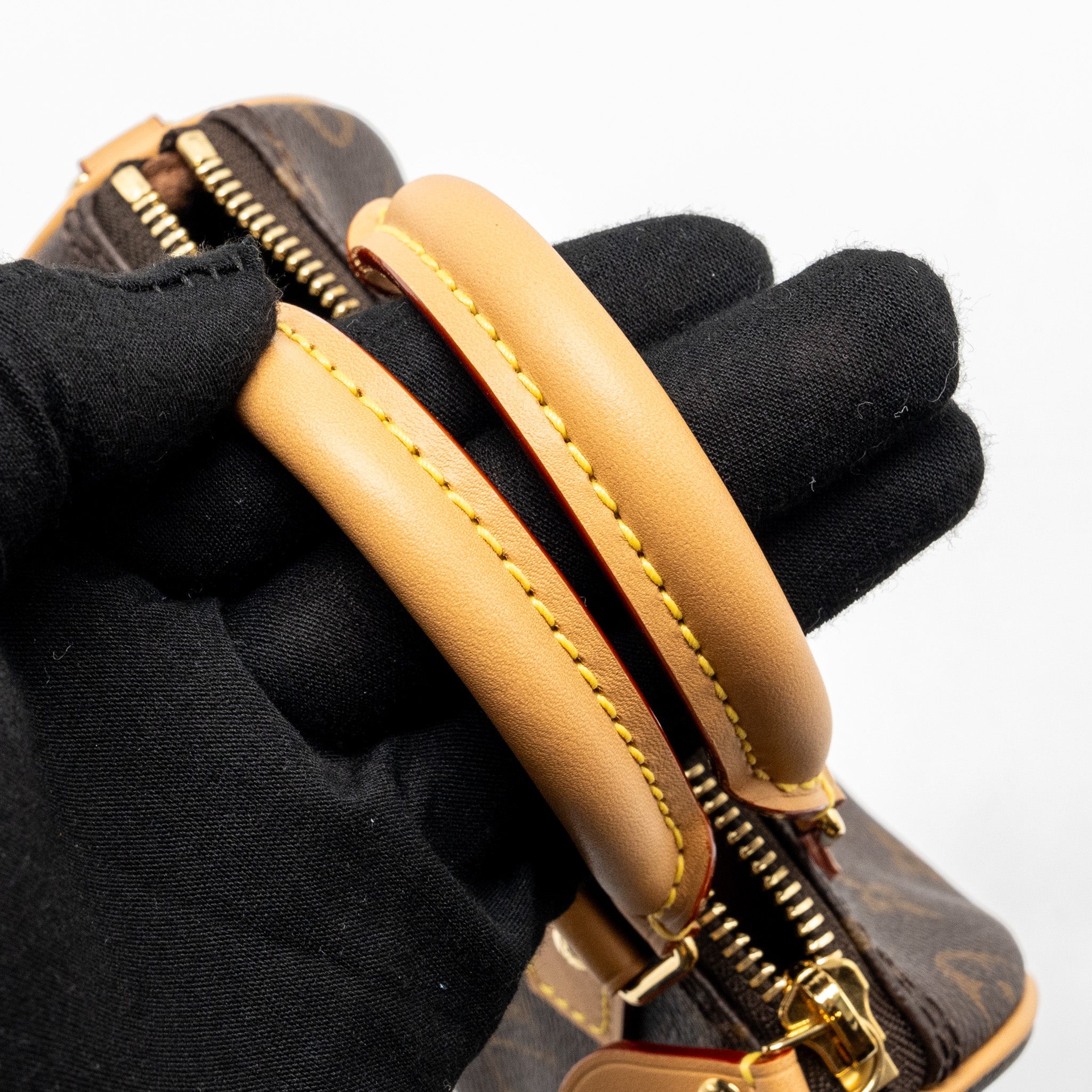 LOUIS VUITTON NANO SPEEDY MONOGRAM CANVAS GHW