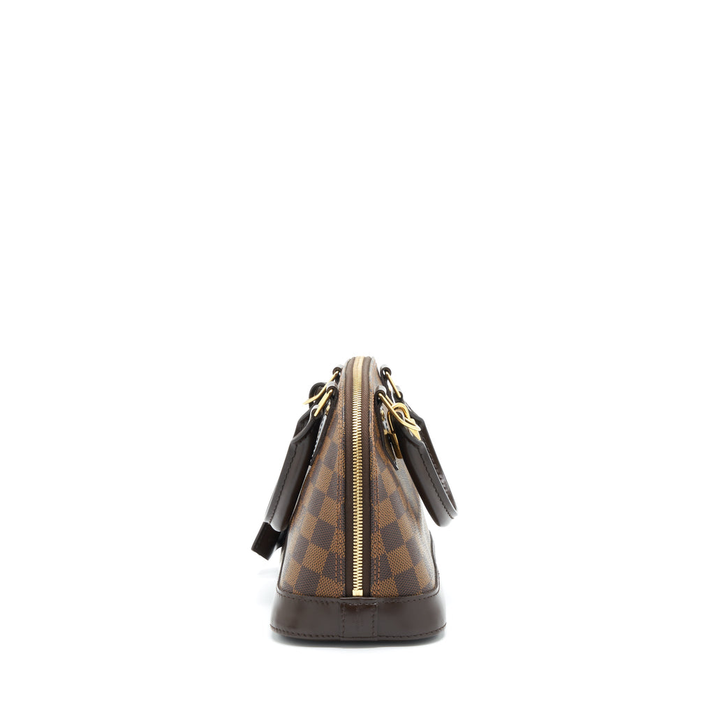LOUIS VUITTON ALMA BB DAMIER EBENE CANVAS GHW