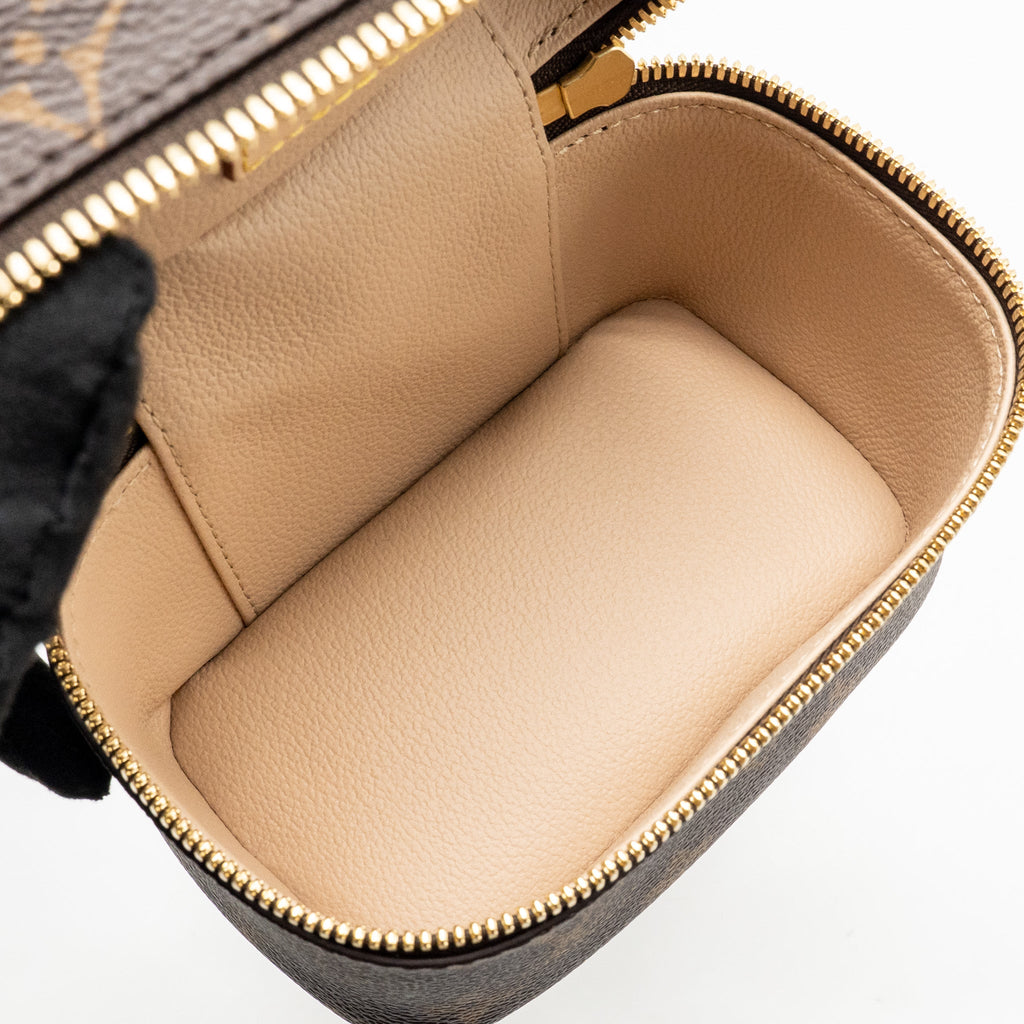 LOUIS VUITTON NICE NANO MONOGRAM CANVAS GHW