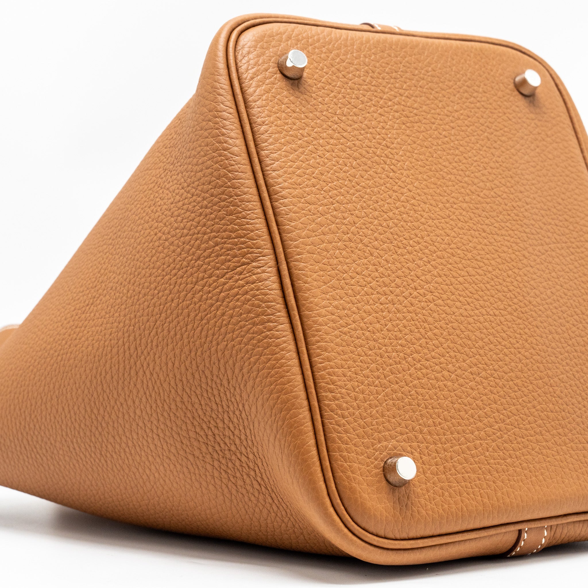 HERMES PICOTIN 22 LOCK BAG CLEMENCE GOLD SHW