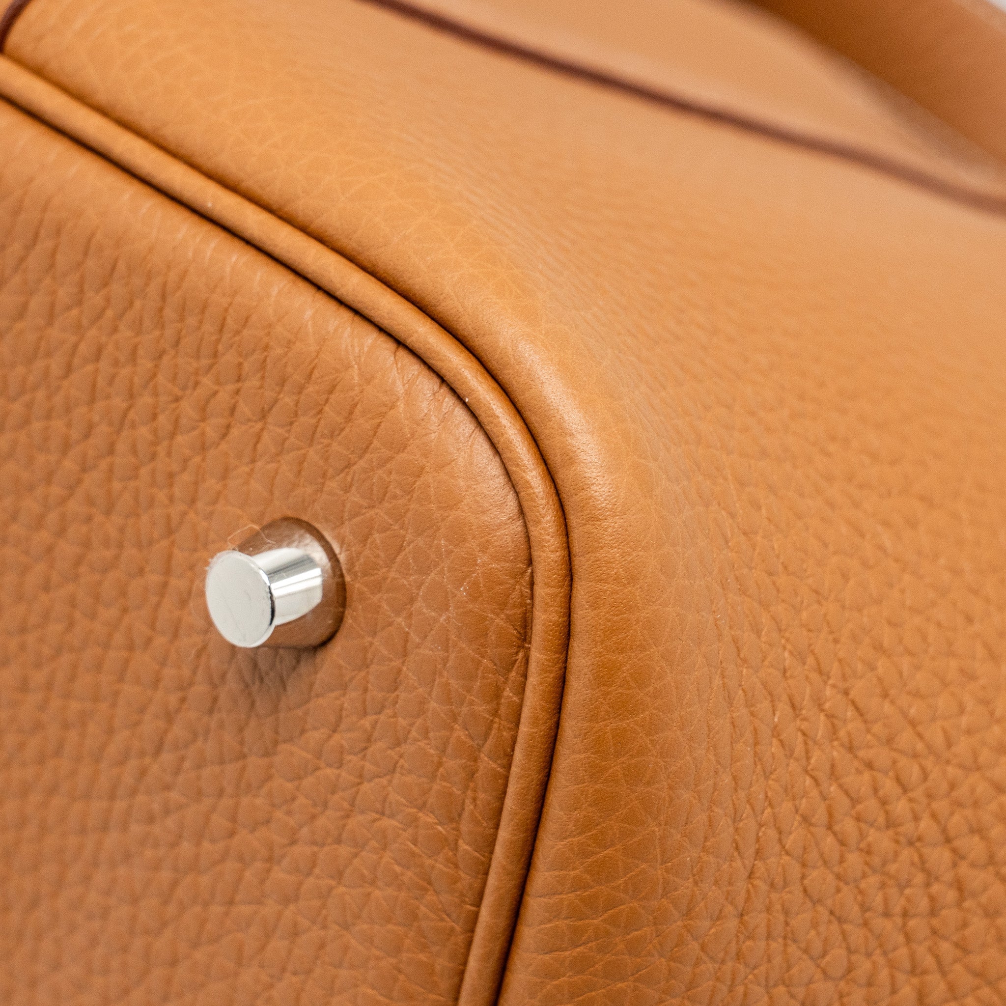 HERMES PICOTIN 22 LOCK BAG CLEMENCE GOLD SHW