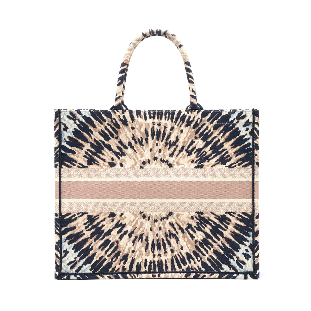 CHRISTIAN DIOR LARGE BOOK TOTE MULTICOLOUR LIMITED EDITION