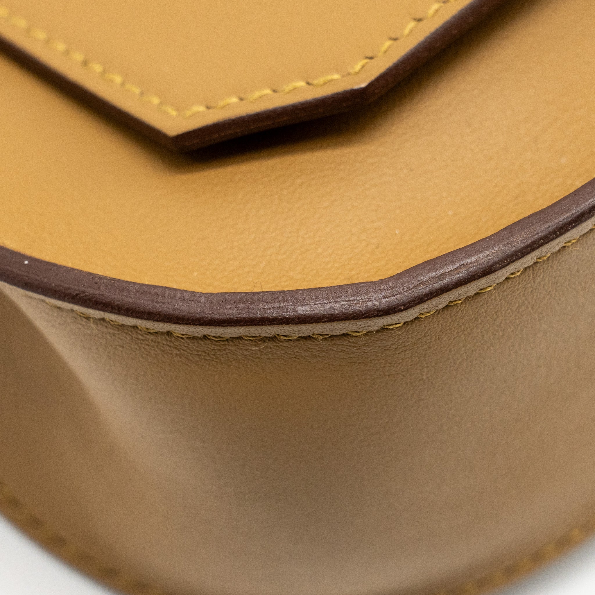 HERMES MINI JYPSIERE SWIFT BRONZE DORE/KRAFT GHW