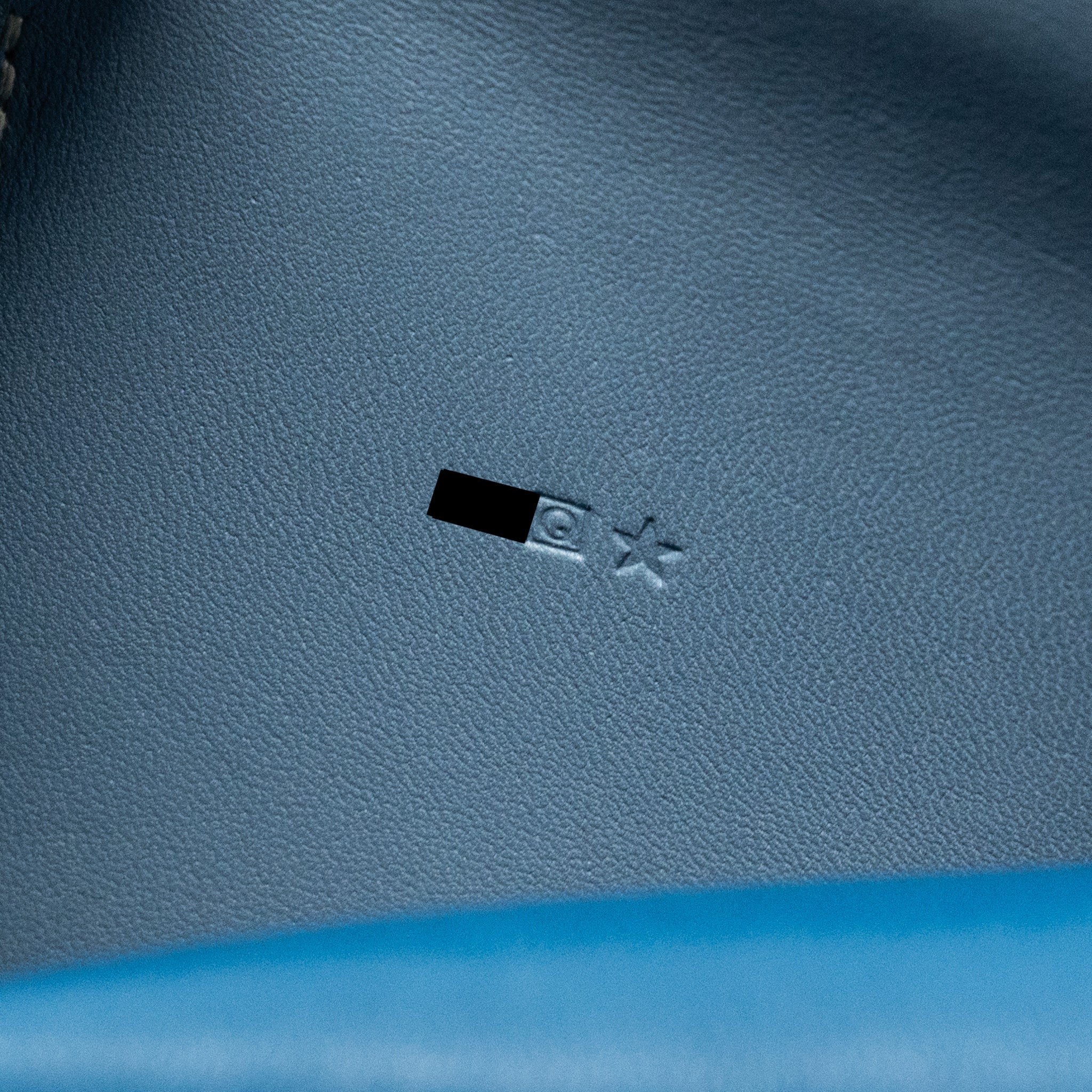 HERMES DOGON COMPACT WALLET SWIFT BLUE SHW