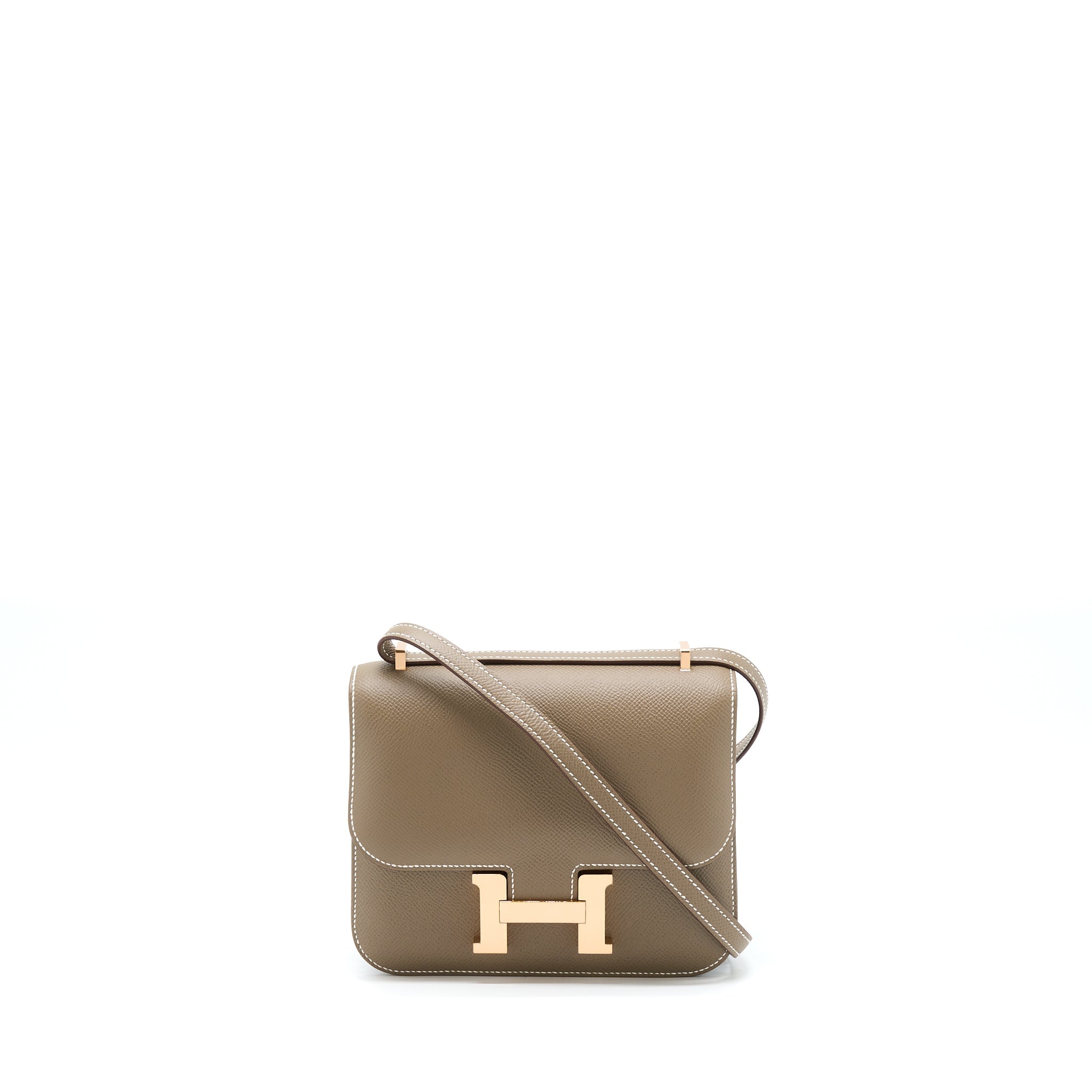HERMES MINI CONSTANCE EPSOM ETOUPE RGHW