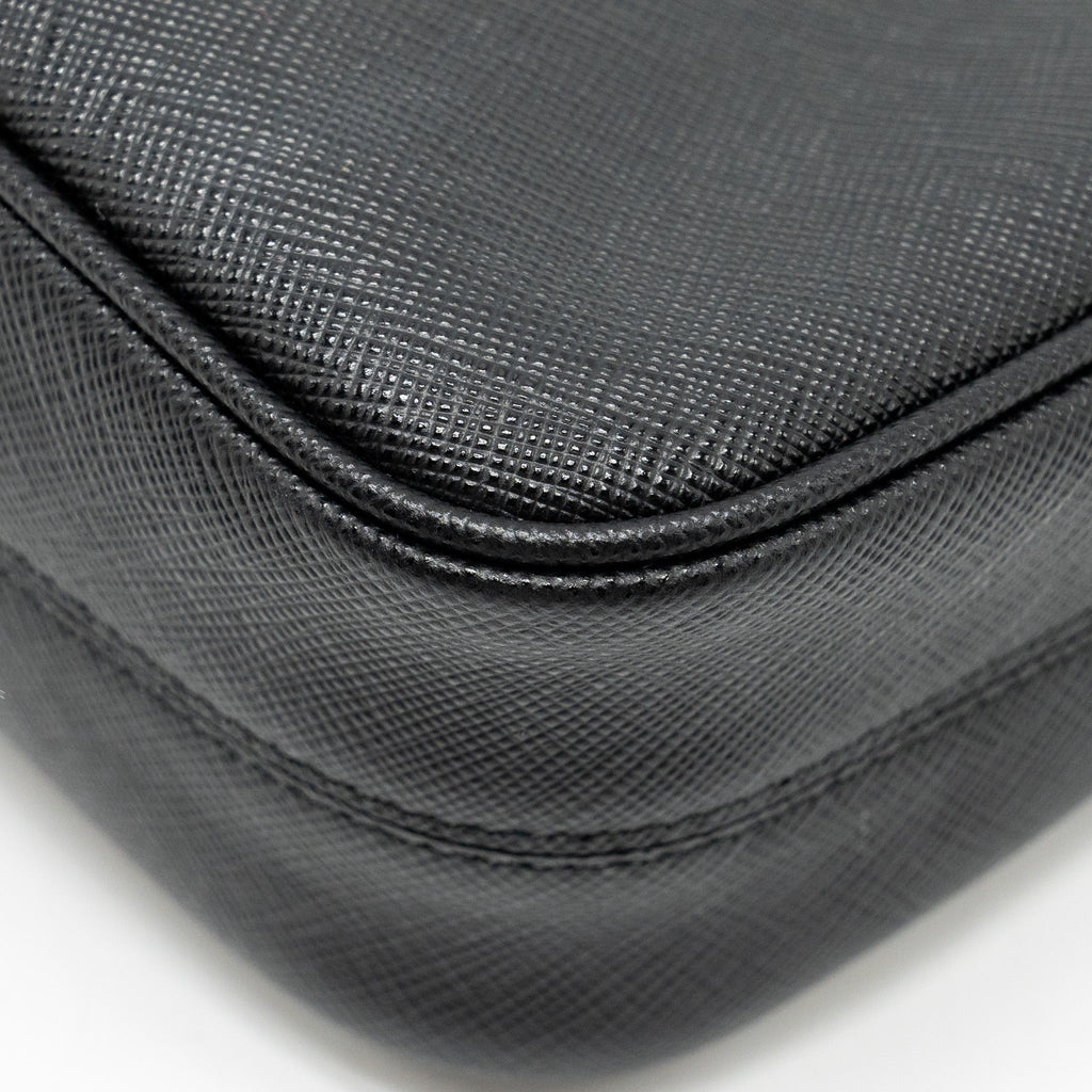 PRADA RE-EDITION 2005 SAFFIANO LEATHER BLACK GHW