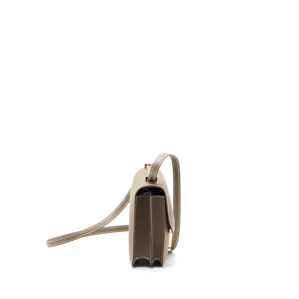 HERMES MINI CONSTANCE EPSOM ETOUPE RGHW