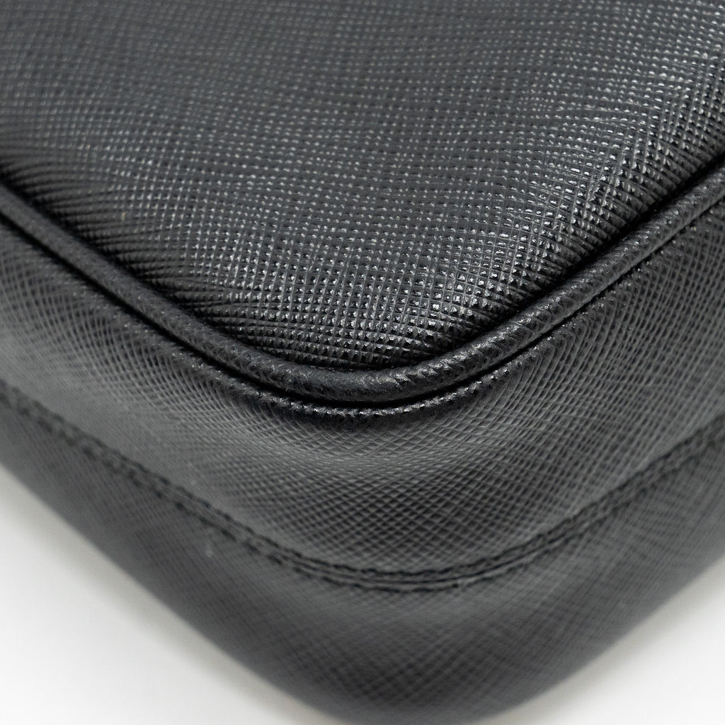 PRADA RE-EDITION 2005 SAFFIANO LEATHER BLACK GHW