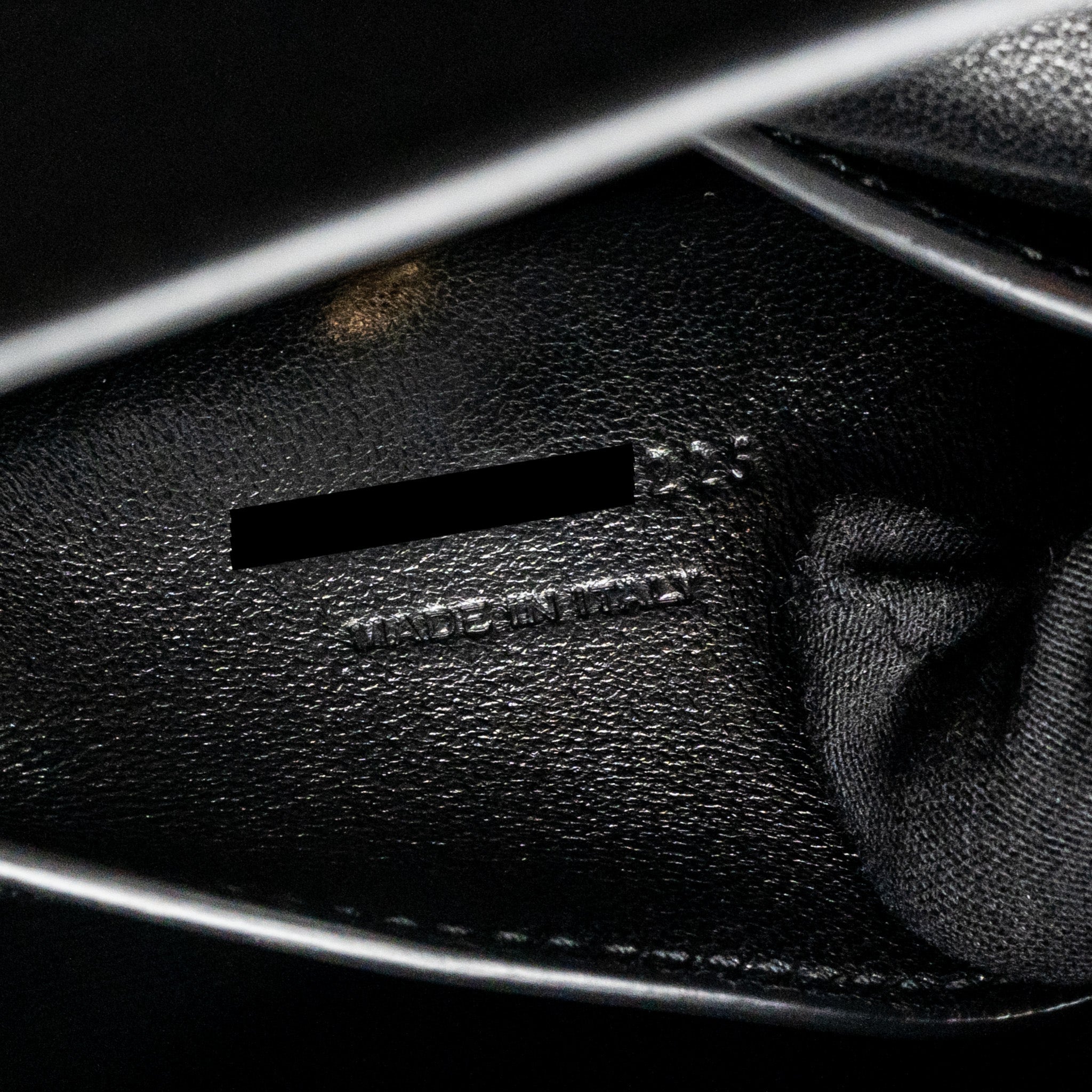 SAINT LAURENT/YSL SMALL LOULOU BAG LAMBSKIN BLACK GHW