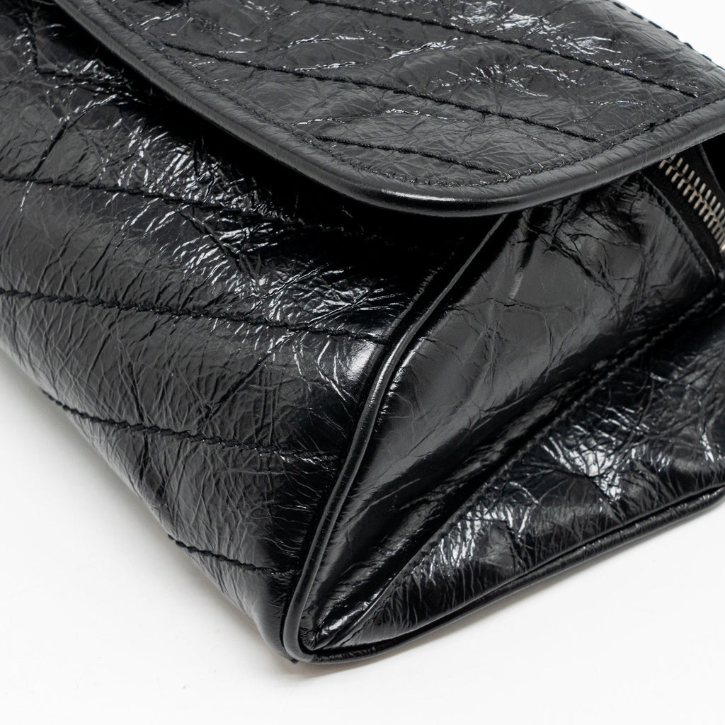 SAINT LAURENT NIKI BODY CALFSKIN BLACK SHW