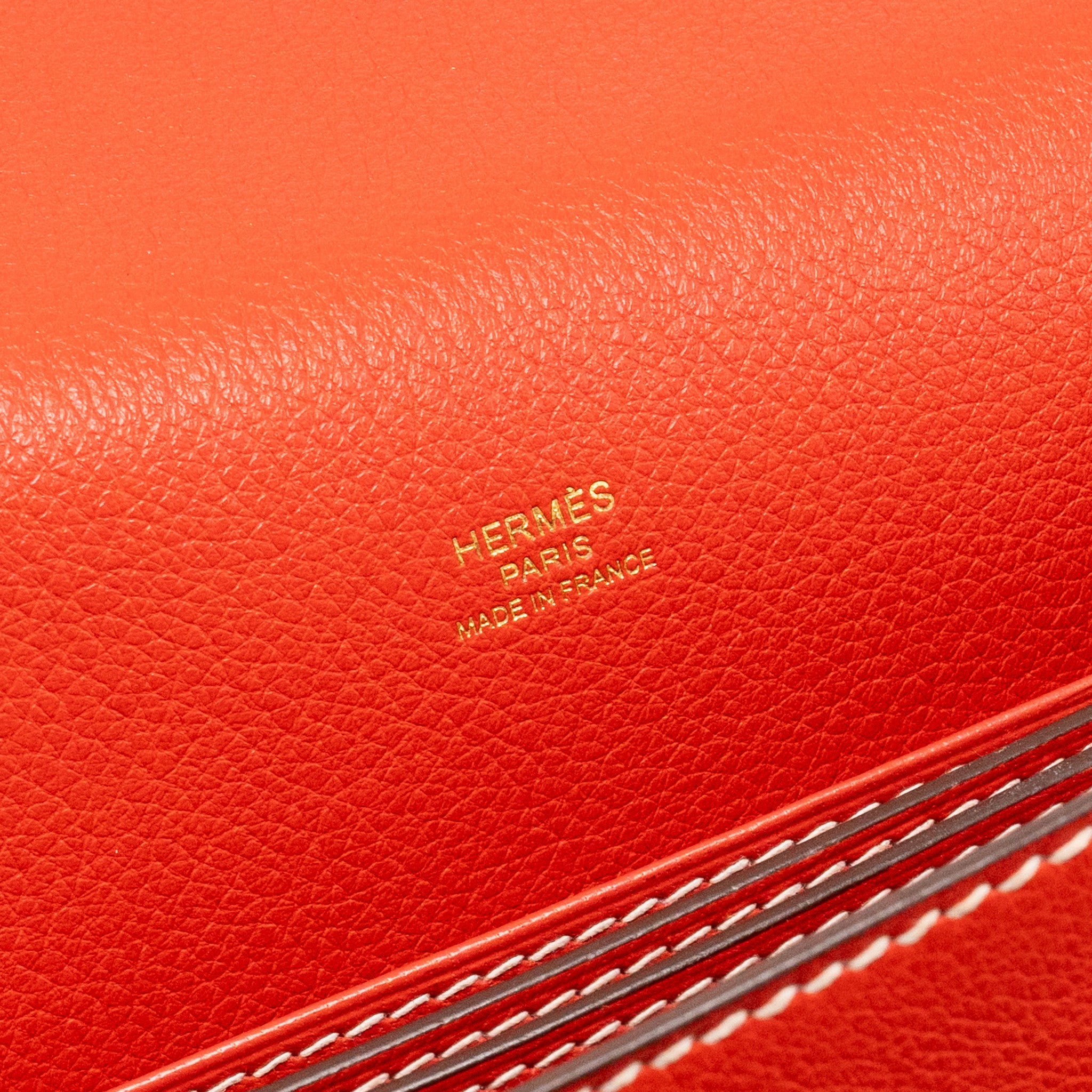 HERMES ROULIS 23 EVERCOLOR ROUGE TOMATE GHW