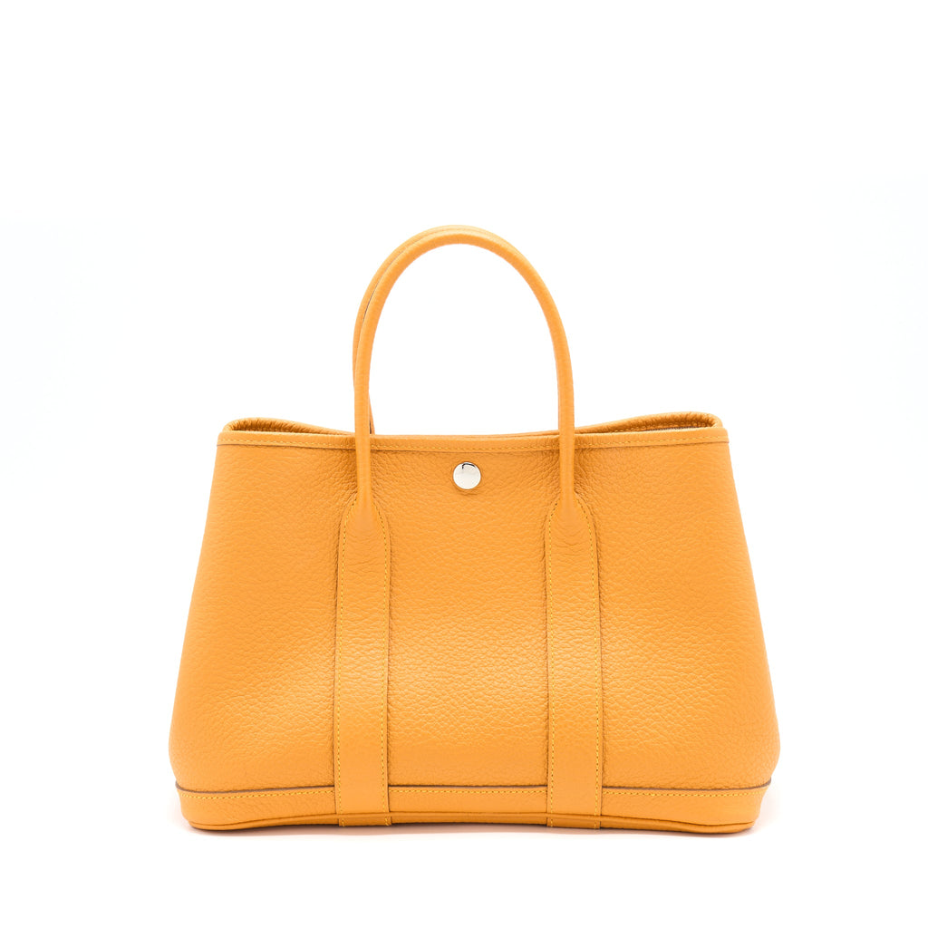 HERMES GARDEN PARTY 30 9U MOUTARDE SHW
