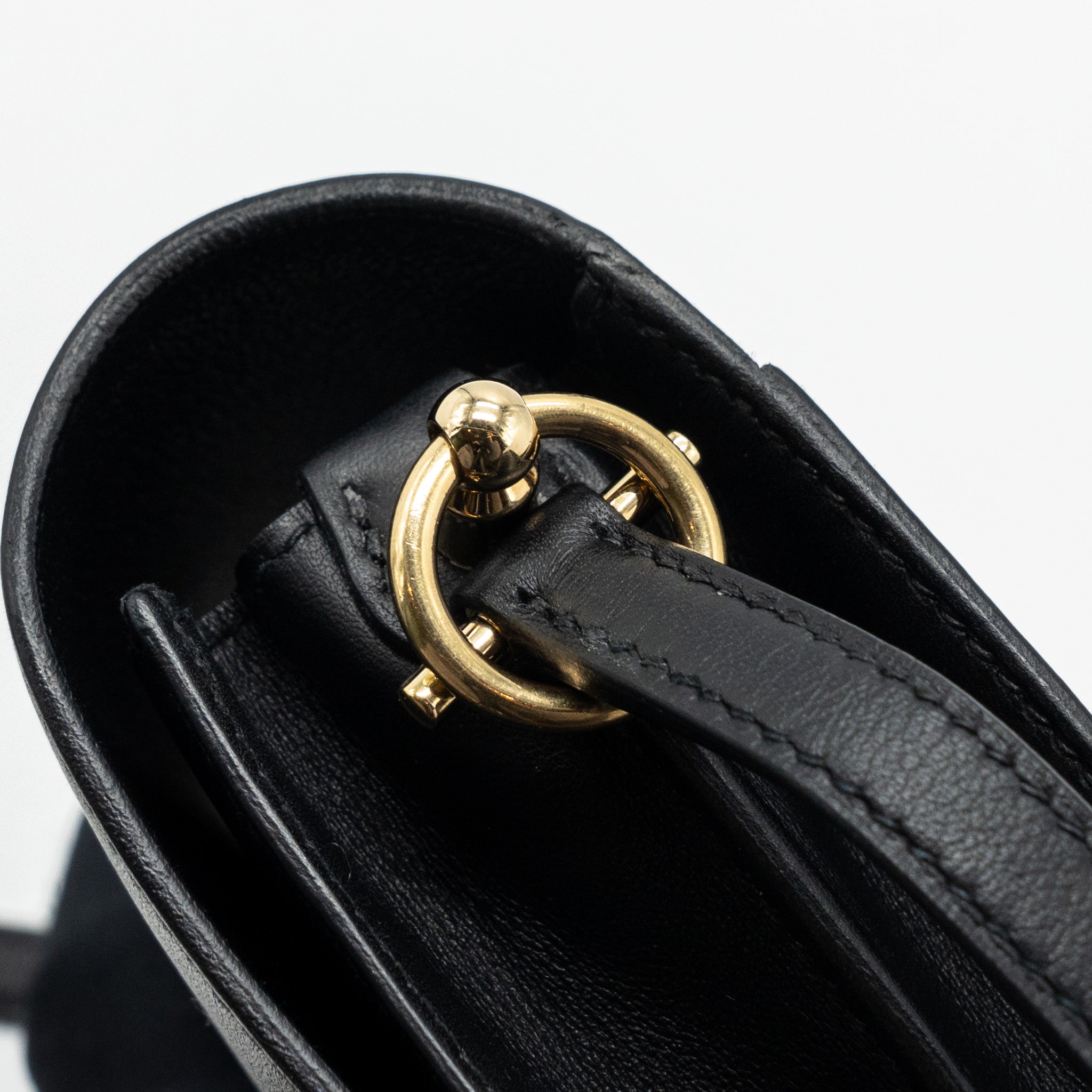 HERMES MINI ROULIS SWIFT BLACK GHW