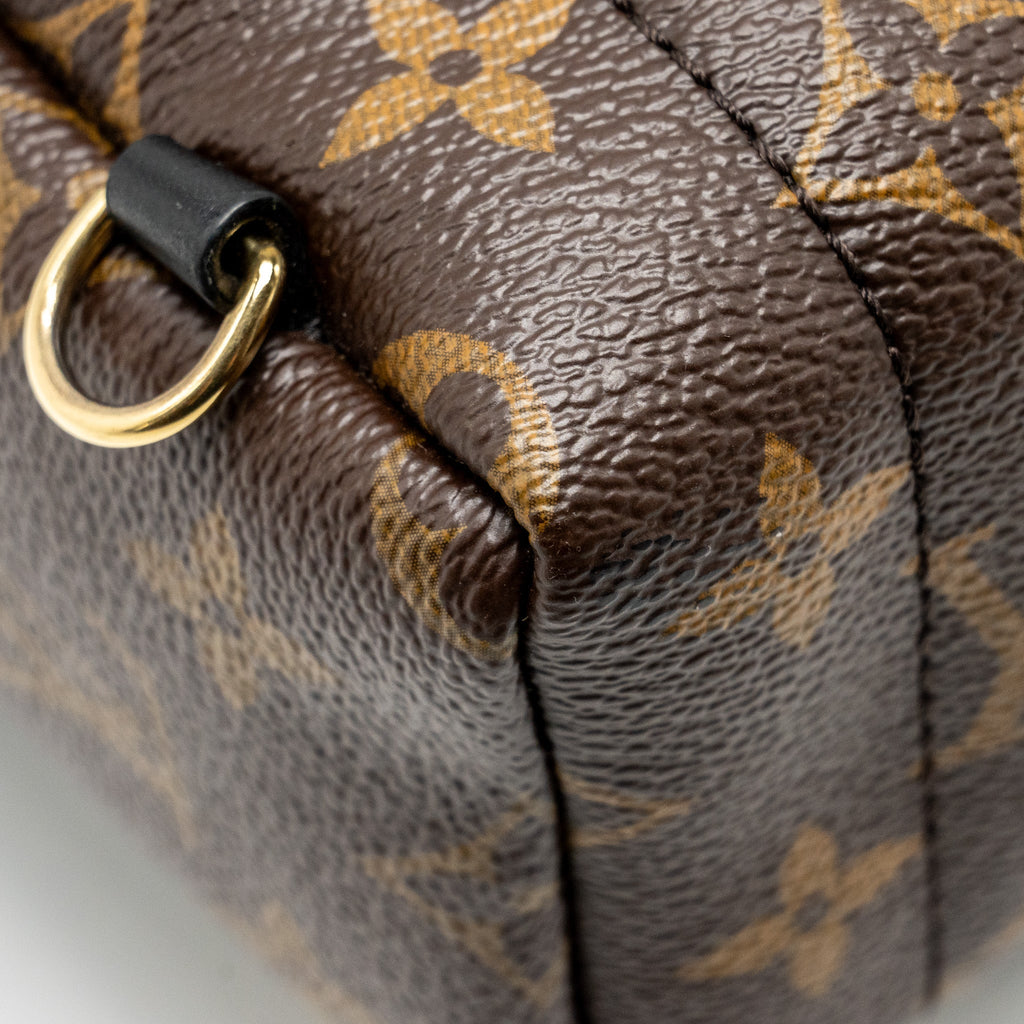 LOUIS VUITTON  PALM  SPRING MINI BACKPACK MONOGRAM CANVAS GHW