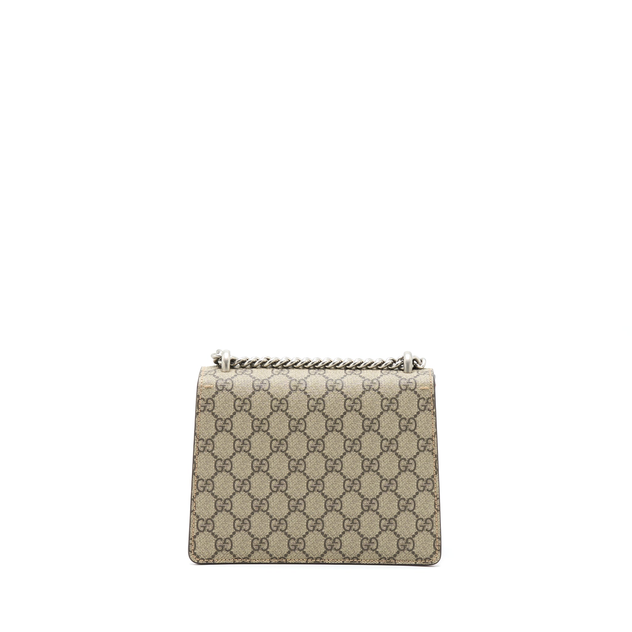 GUCCI MINI DIONYSUS SUPREME SUEDE RED CROSSBODY BAG SHW