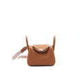 HERMES MINI LINDY GOLD SHW