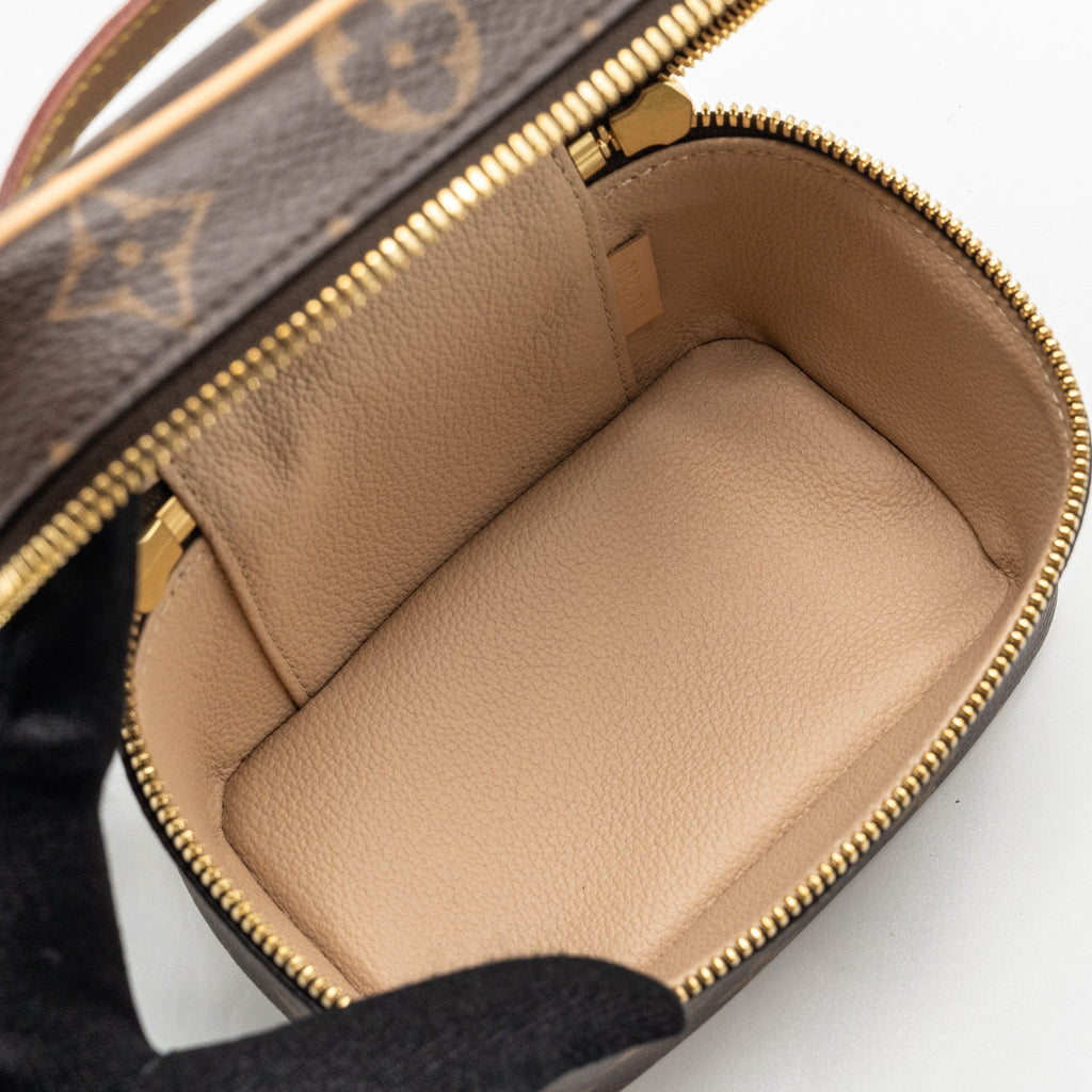 LOUIS VUITTON NICE NANO MONOGRAM CANVAS GHW