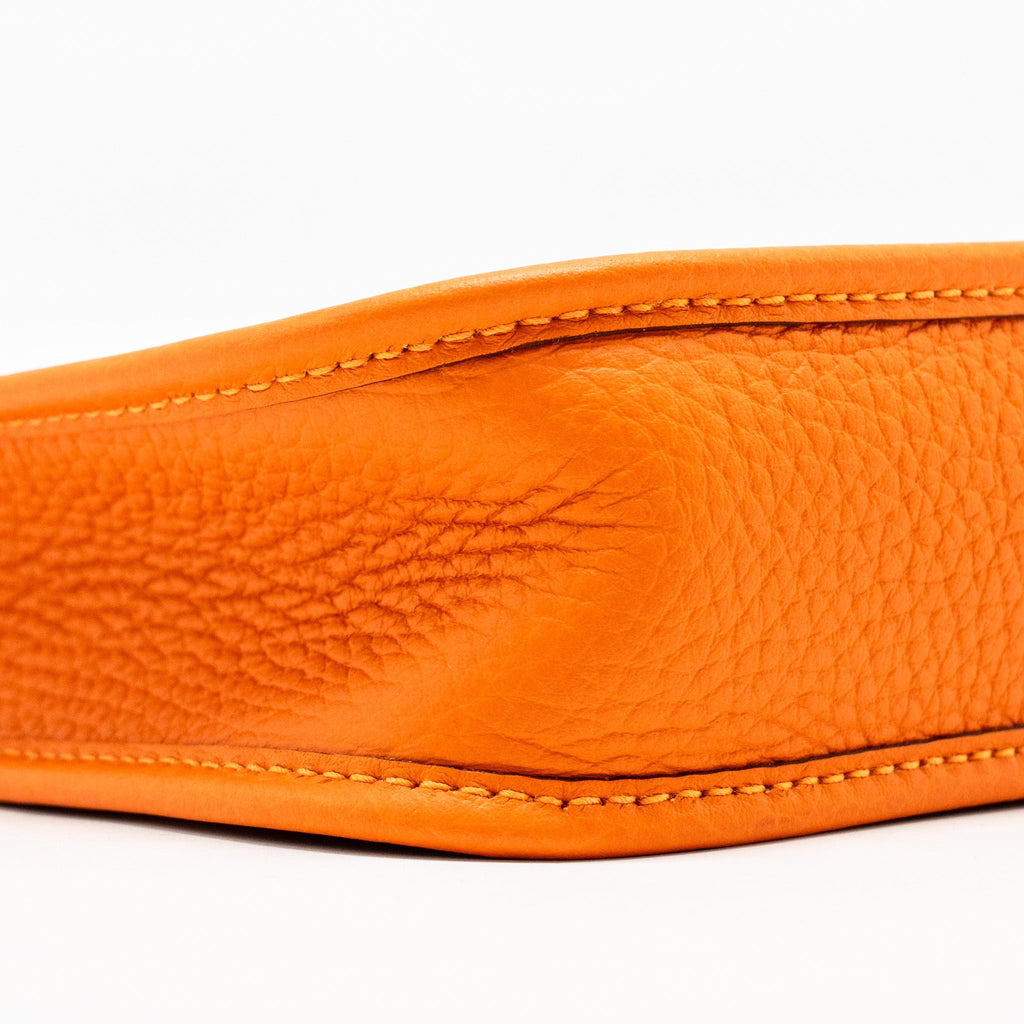 HERMES MINI EVELYNE CLEMENCE ORANGE SHW