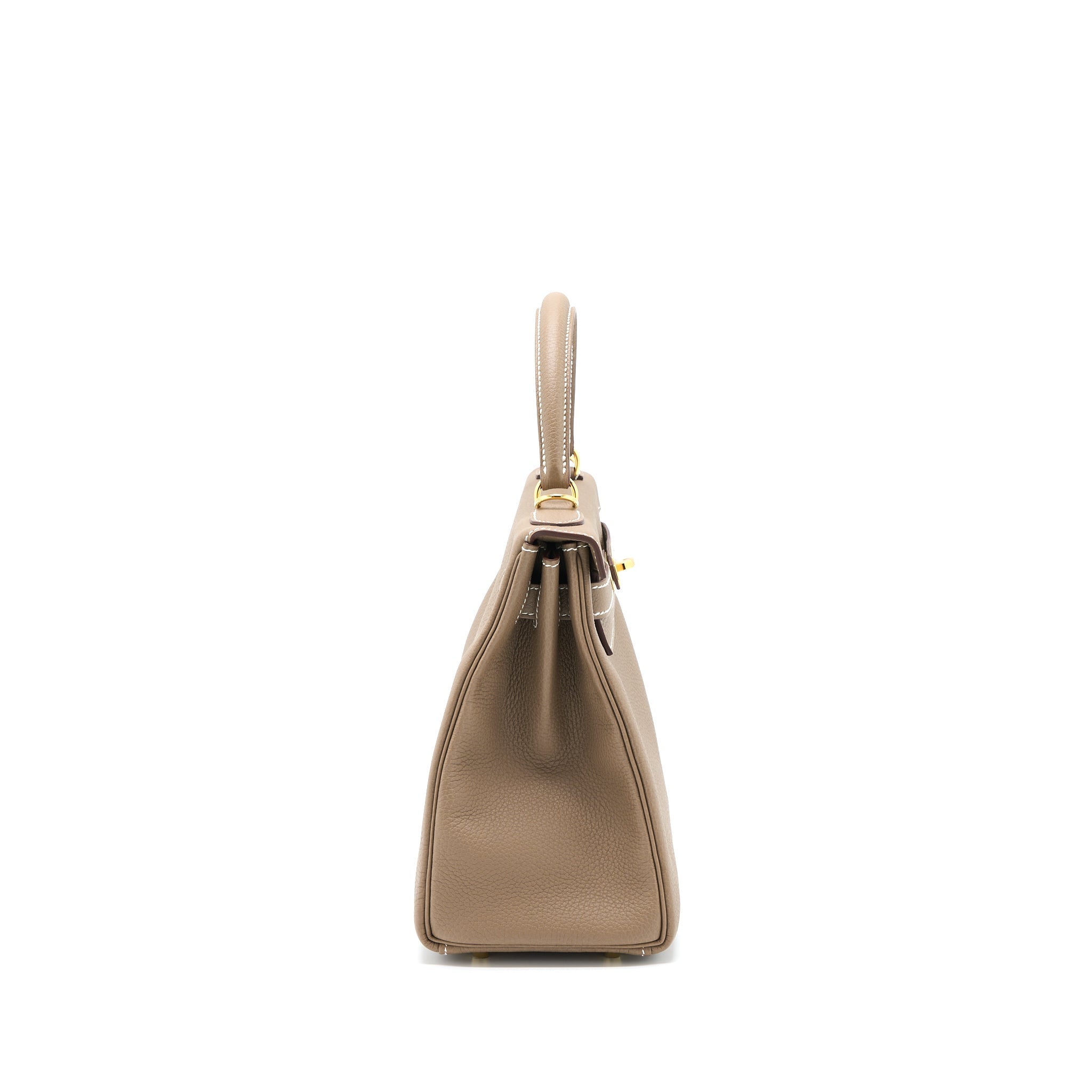 HERMES KELLY 28 TOGO ETOUPE GHW