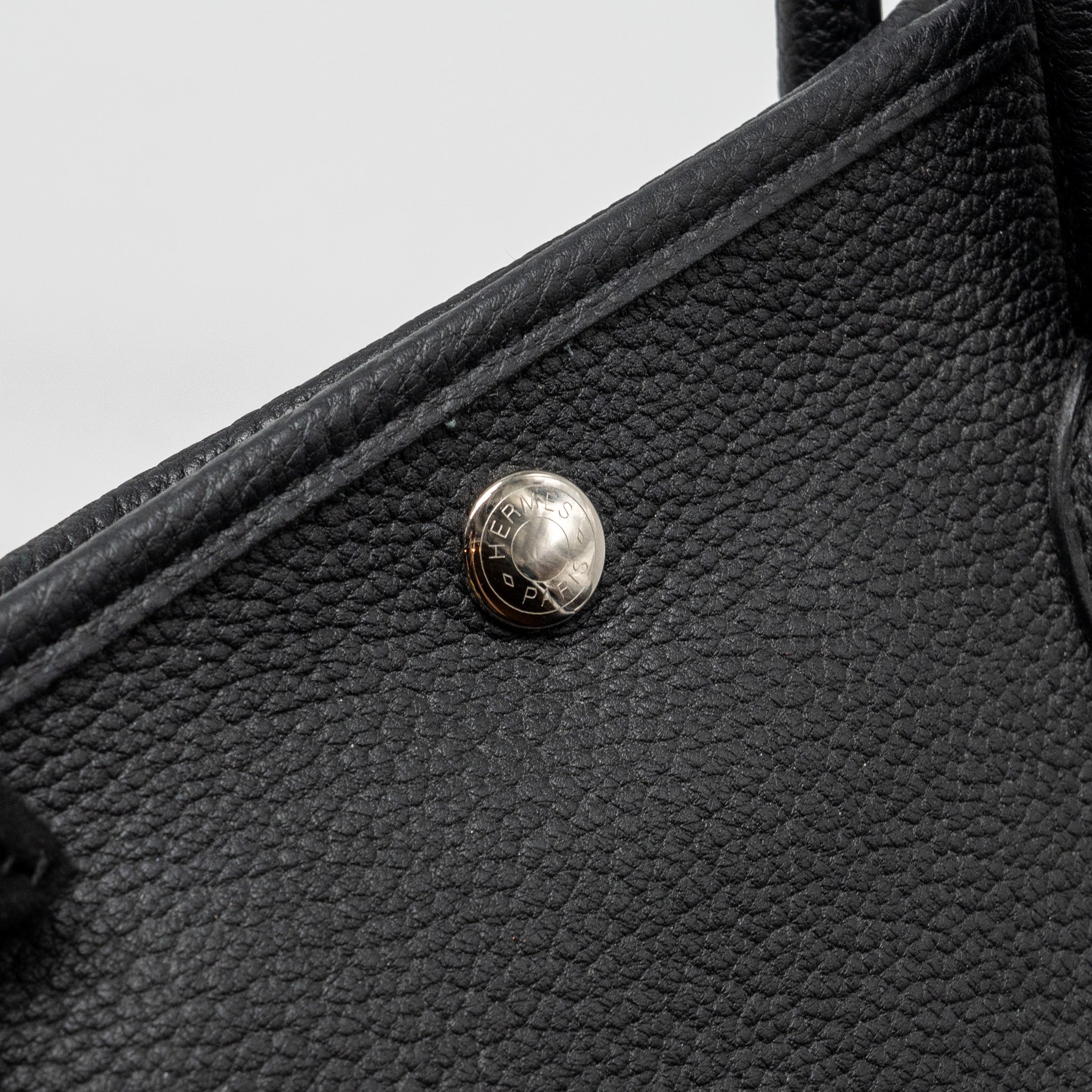 HERMES GARDEN PARTY 36 NEGONDA BLACK SHW
