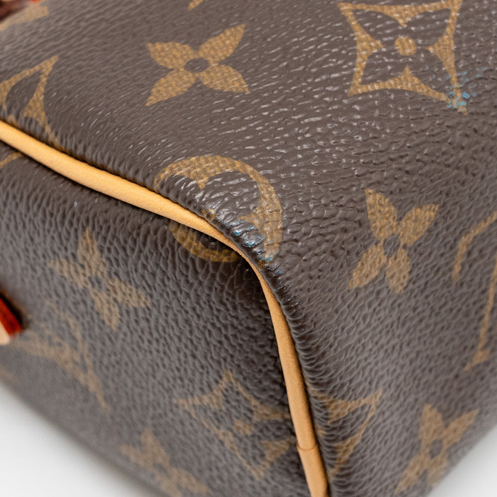 LOUIS VUITTON NANO SPEEDY MONOGRAM CANVAS GHW