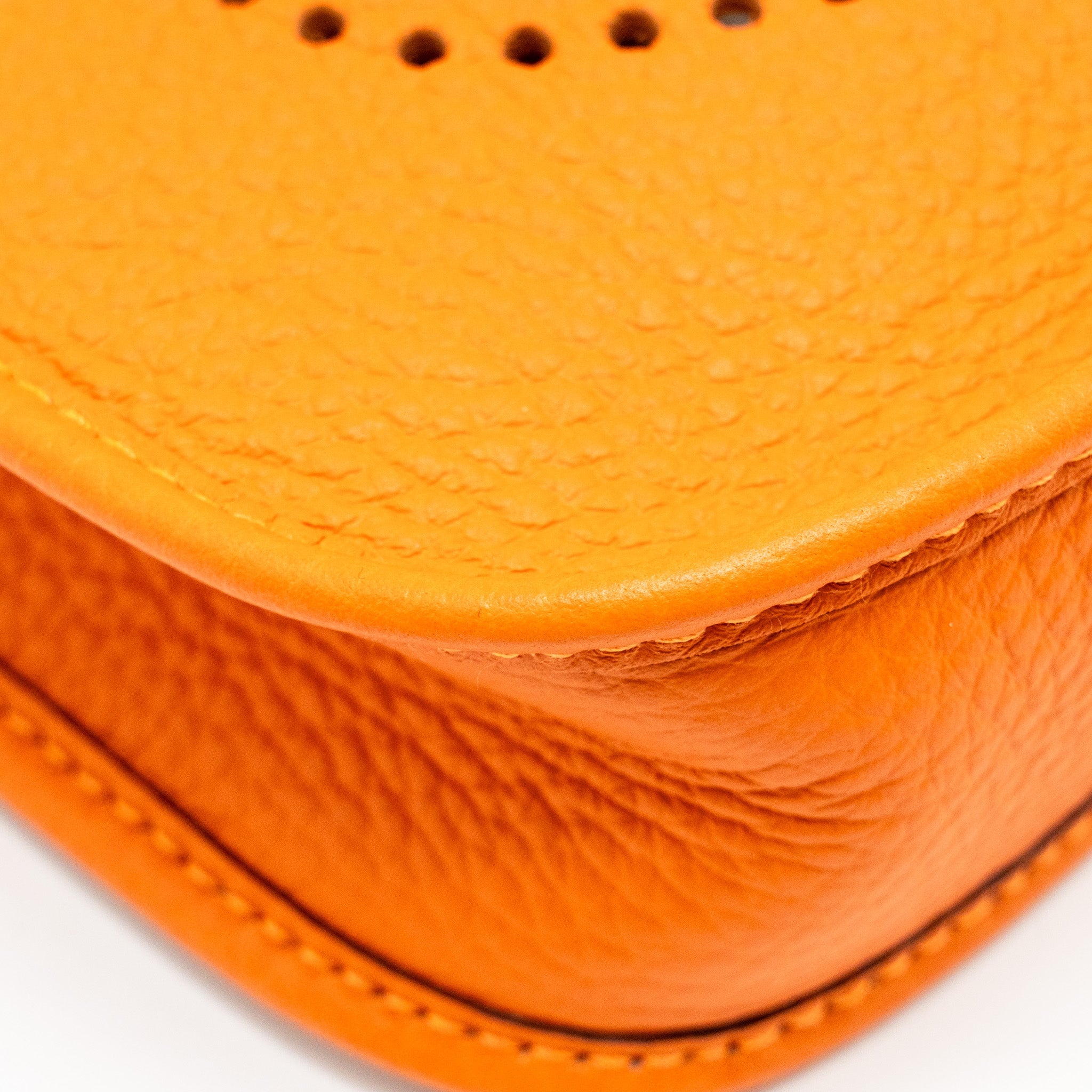 HERMES MINI EVELYNE CLEMENCE ORANGE SHW