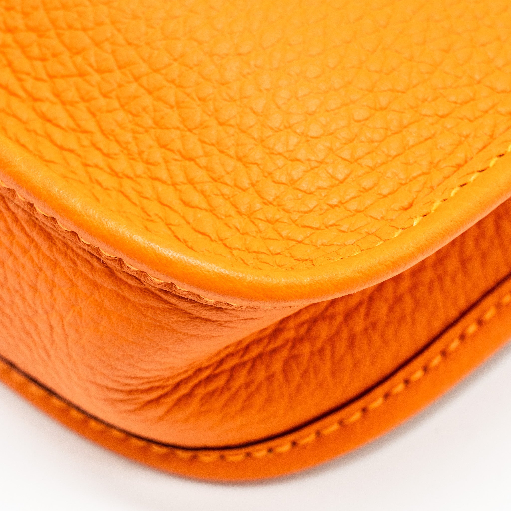 HERMES MINI EVELYNE CLEMENCE ORANGE SHW