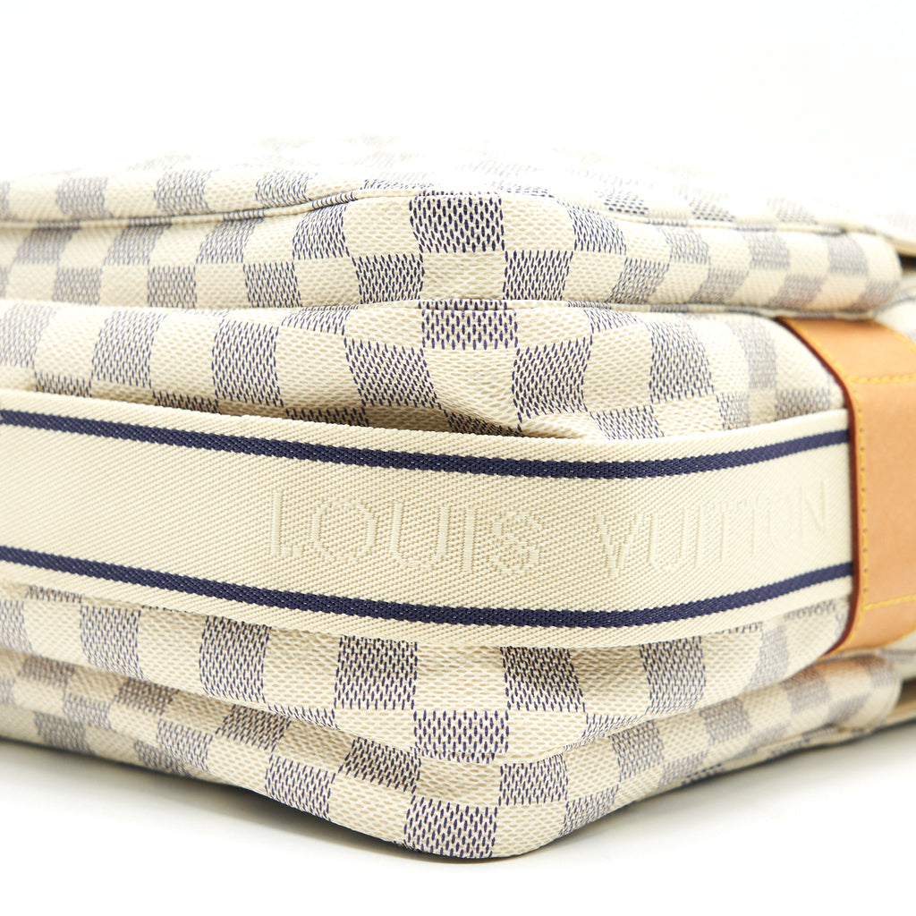 LOUIS VUITTON DAMIER AZUR CANVAS NAVIGLIO MESSENGER BAG