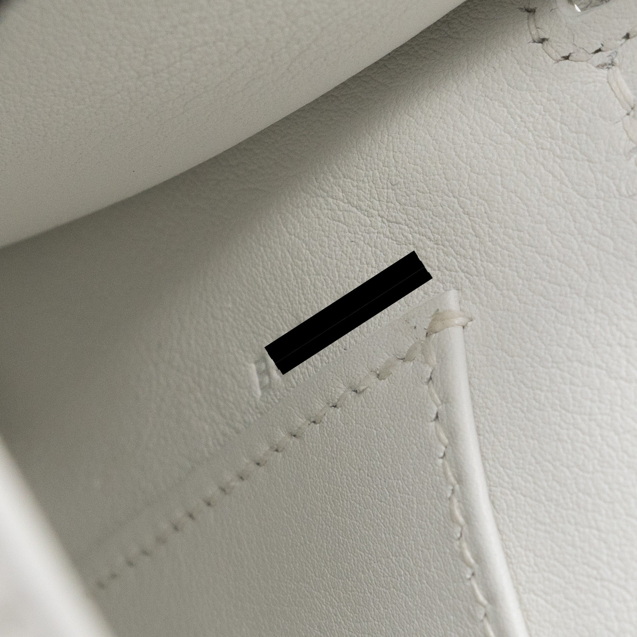 HERMES KELLY POCHETTE SWIFT NEW WHITE SHW