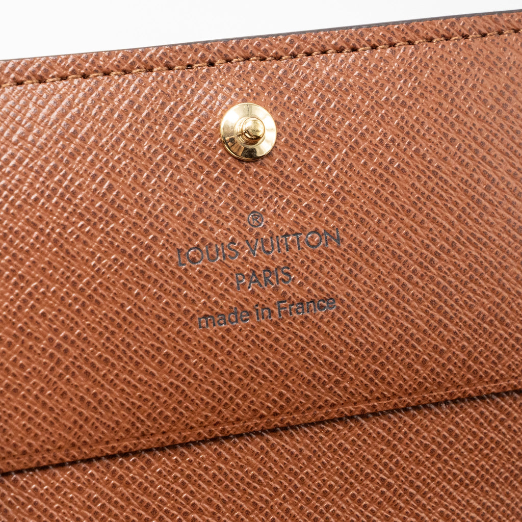 LOUIS VUITTON ENVELOPPE CARTE DE VISITE CARD HOLDER GHW
