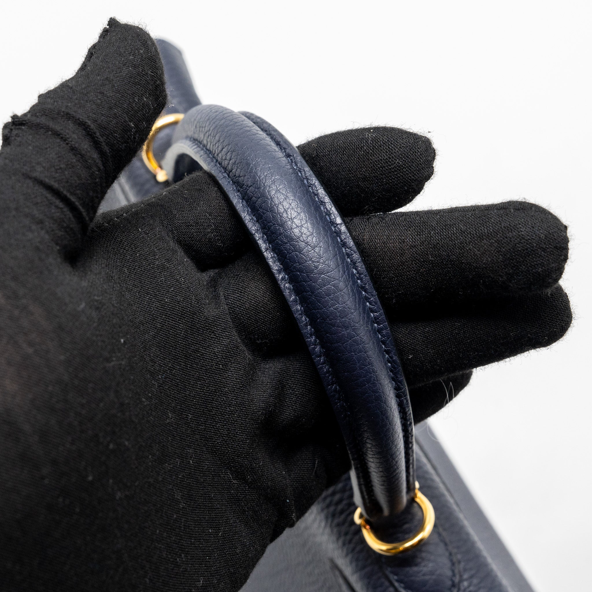 HERMES KELLY25 TOGO BLUE NUIT GHW