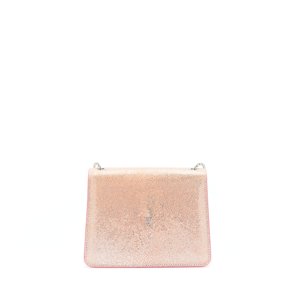 BVLGARI SERPENTI FOREVER BAG ROSA DI FRANCIA CRYSTAL GALUCHAT